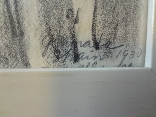 ALBERT BYRON OLSON…..1885-1940….COLORADO…….2 PENCIL DRAWINGS