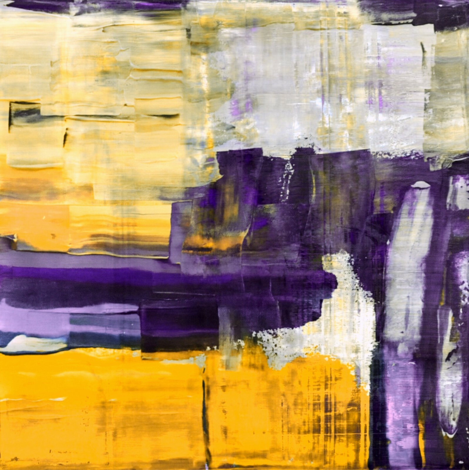 Abstract Expressionism Vintage 150x150cm Arcyl Glass Pop Art / XXL Pictures / Modern