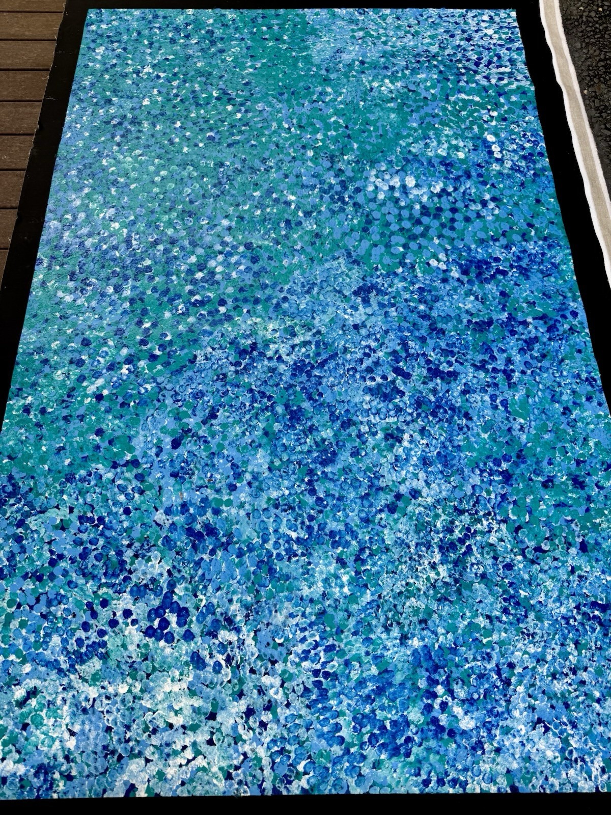 Bessie Pitjara. Highly Collectable Aboriginal Art. Incl COA, and photo’s