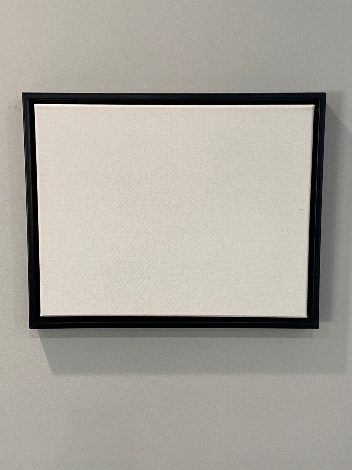 black floating frame for canvas paintings