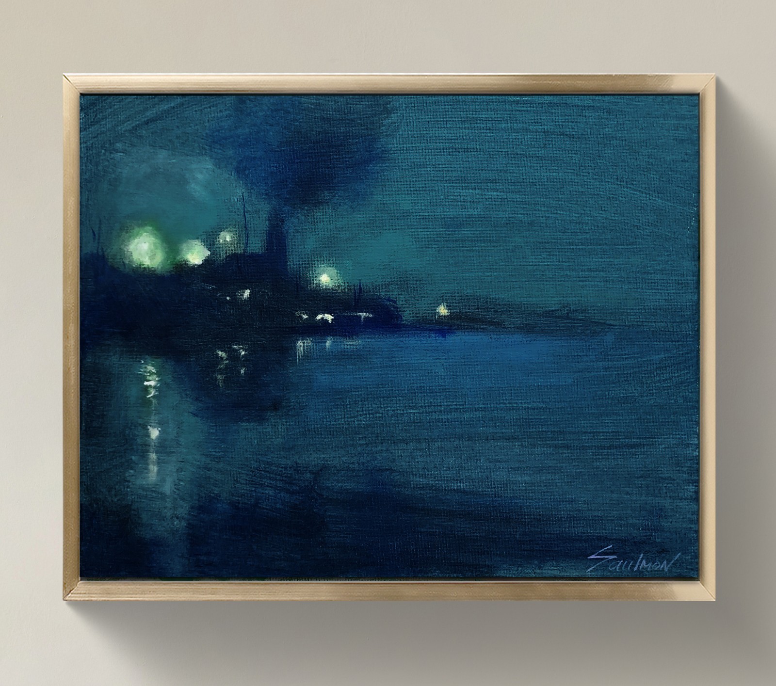 Original Impressionist Painting on 14×11 inch Canvas – Signed by the Artist