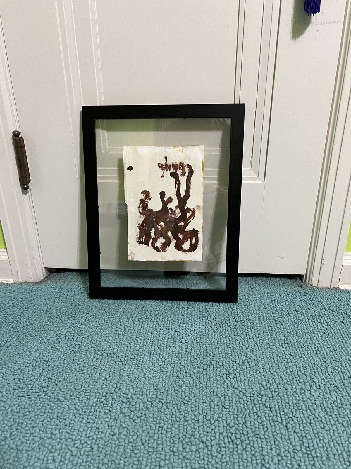 Purvis Young “Life Cycle ” Double Image Signed Dancers Floating