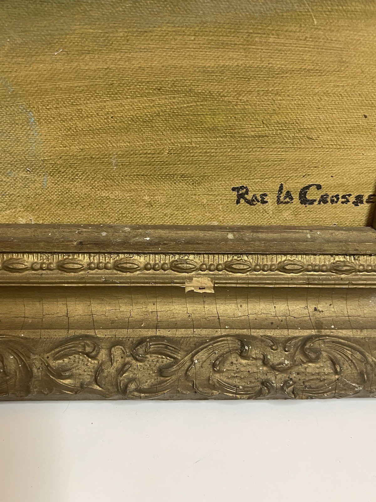 VTG Original Oil Painting “Antique Collection” Signed Rae Varian LaCrosse 1958
