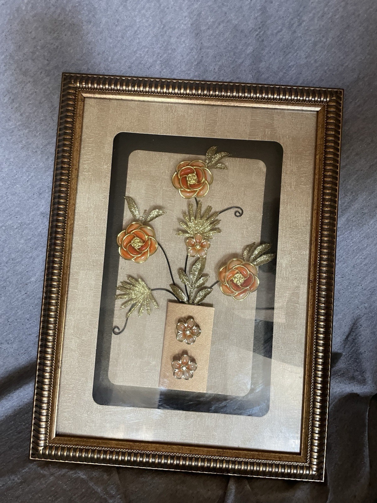 Floral Art Frame Pic Of Flowers