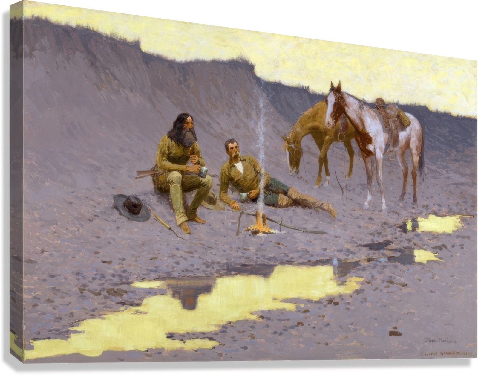 Frederic Remington Cimarron Reproduction – Giclee Canvas/Paper/Stretched