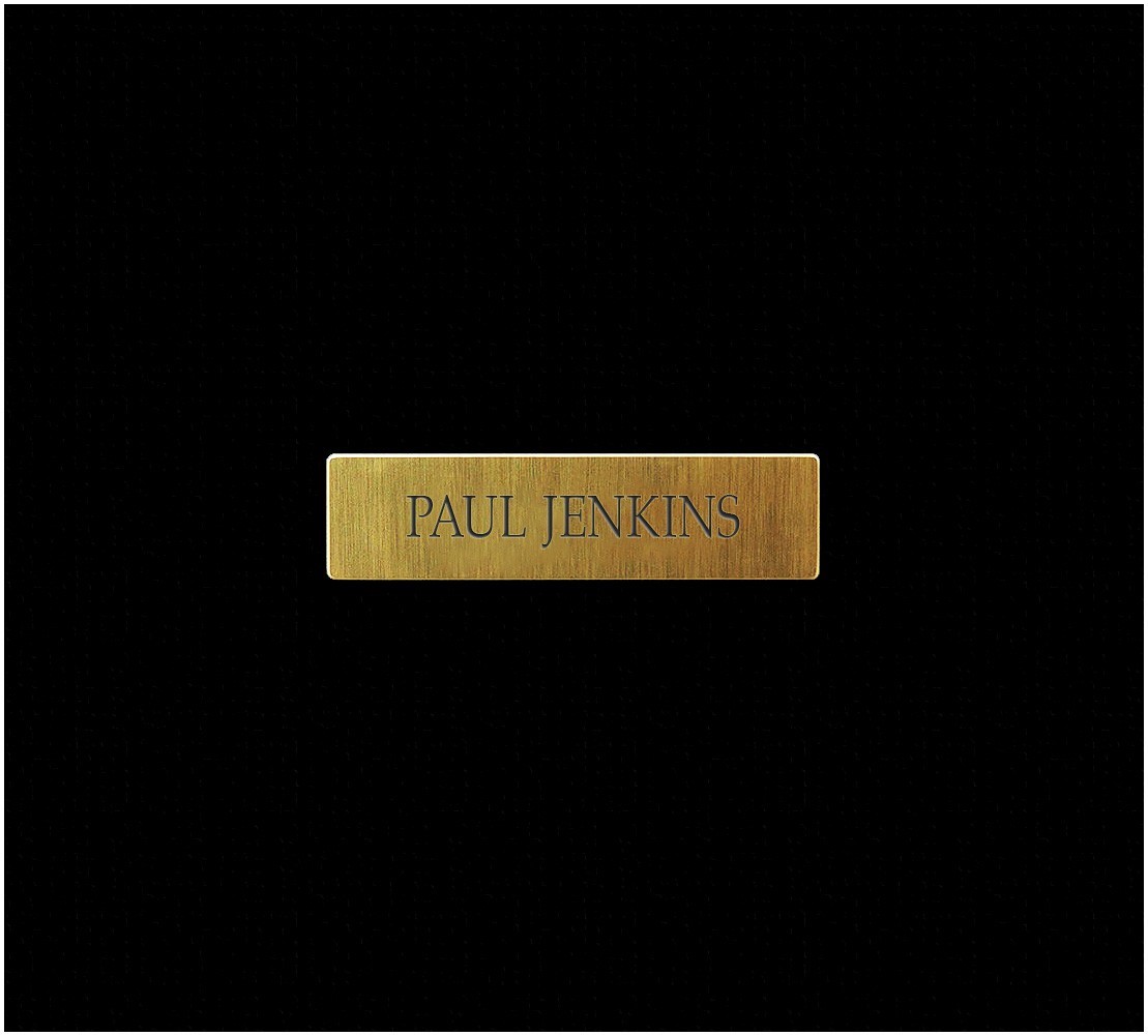 Paul Jenkins Original Watercolor Oil Paint Collage Still Life Signed Framed Art