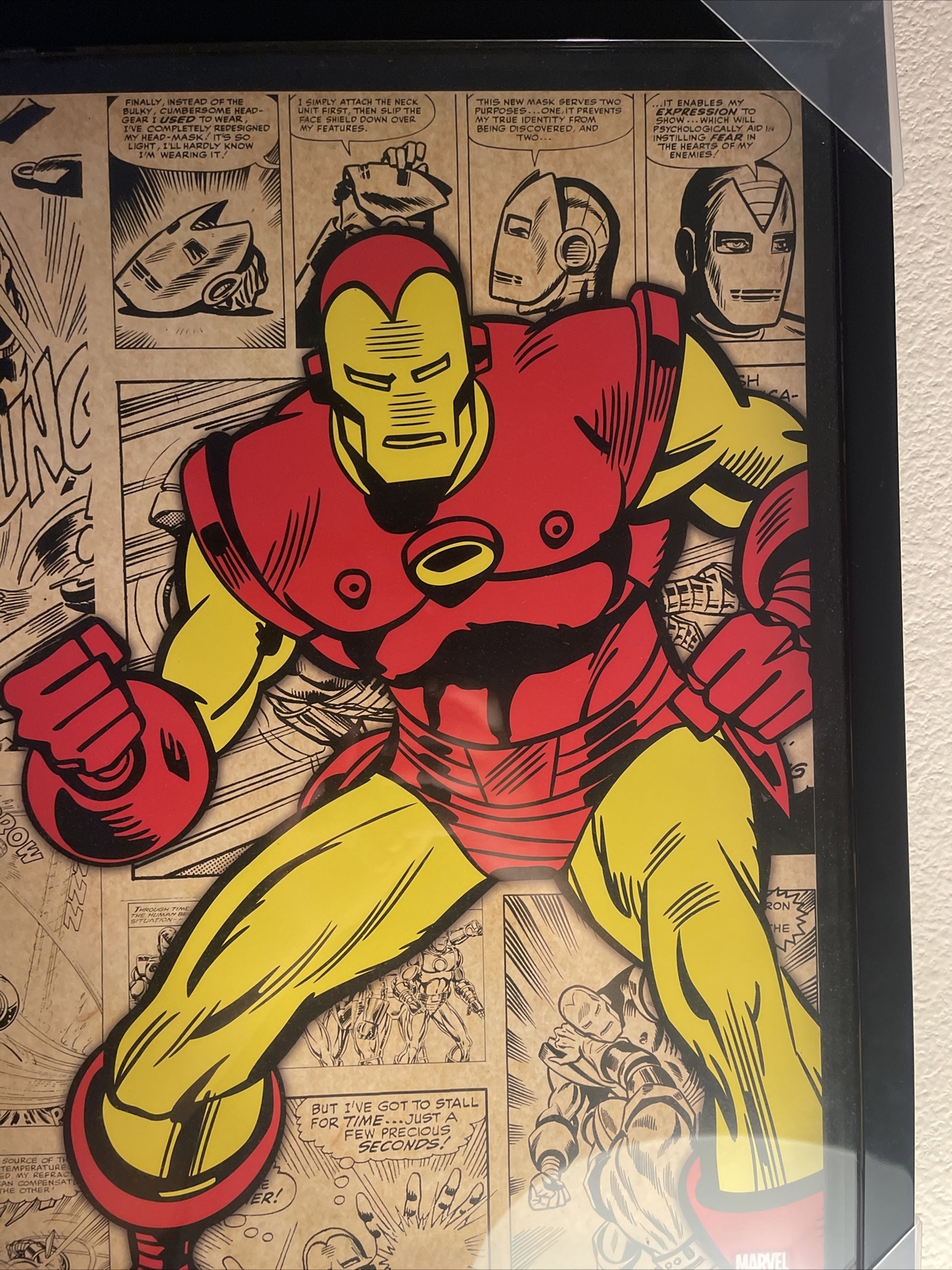 Iron Man Painting Marvel Comic