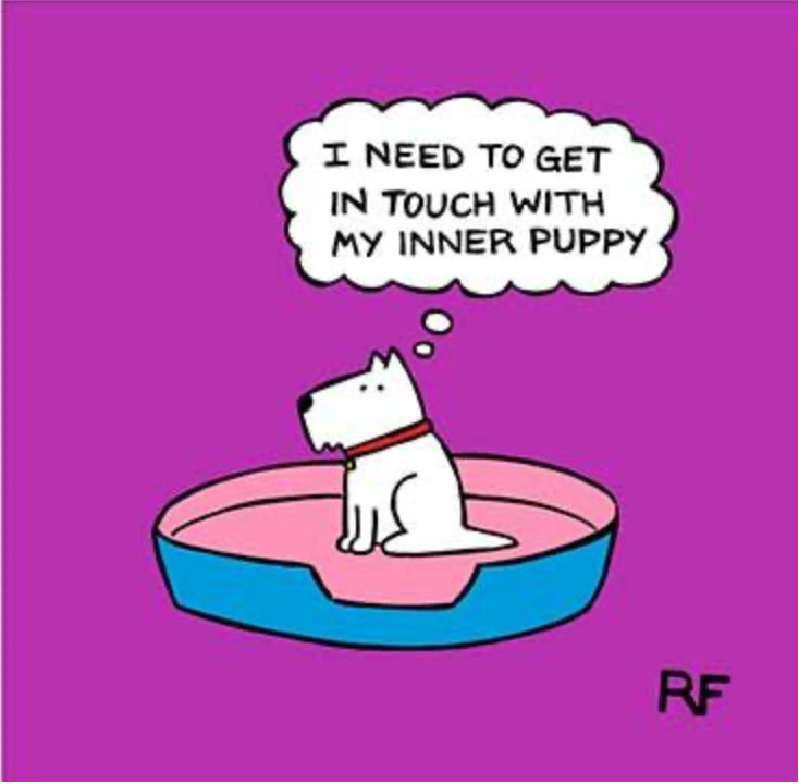 artwork- Rupert Fawcett, Inner Puppy