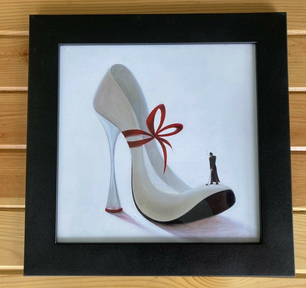Inna Panasenko – 2005 «High Heels – Romance» Framed Print 15×15 in.