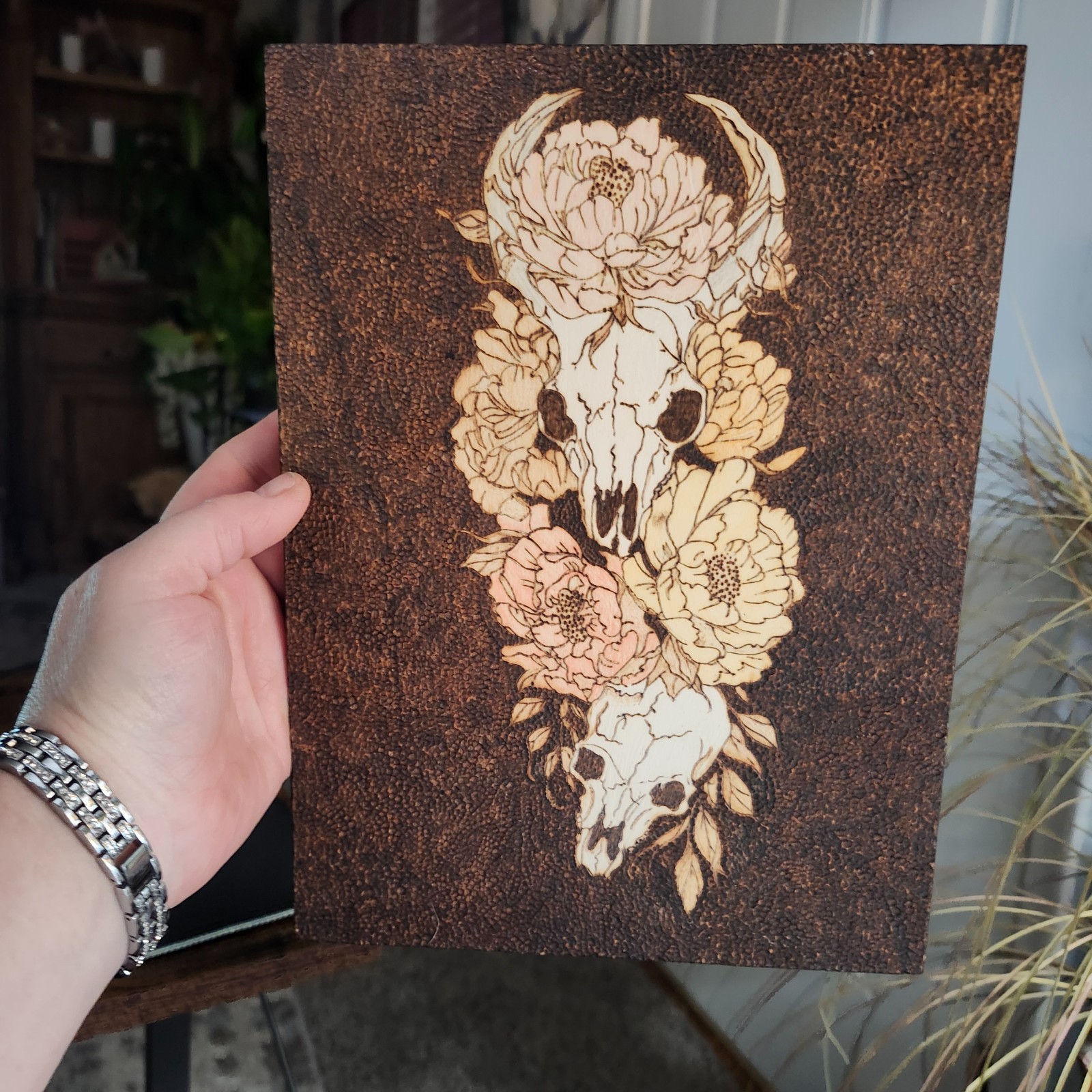 wood burning art pyrography