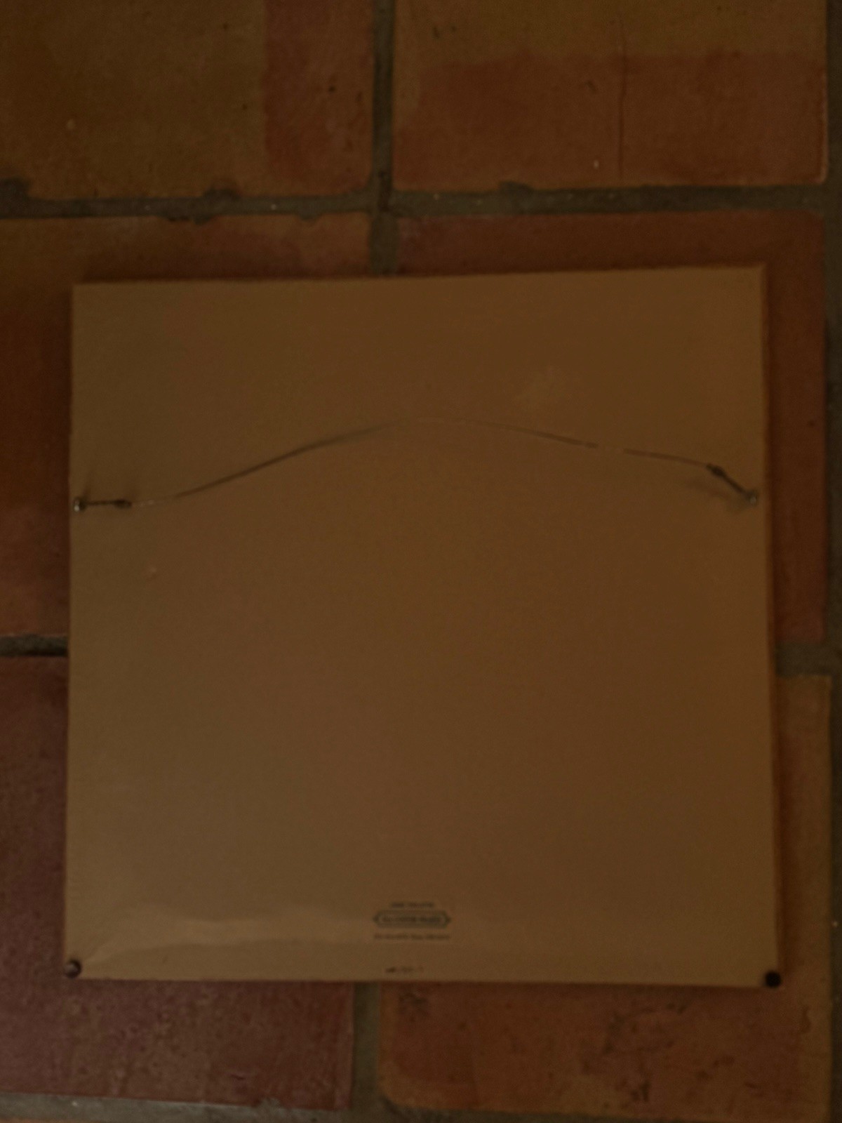 BJ Briner – Taos Artist – Casa de Los Flores – Framed Oil Pencil Paper Painting