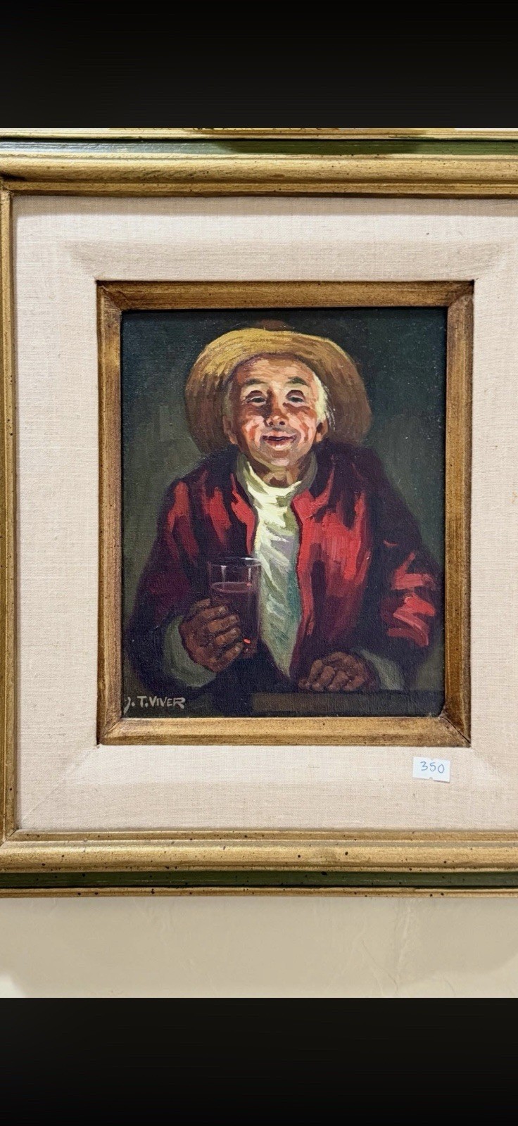 J.T. Viver Original Oil Painting