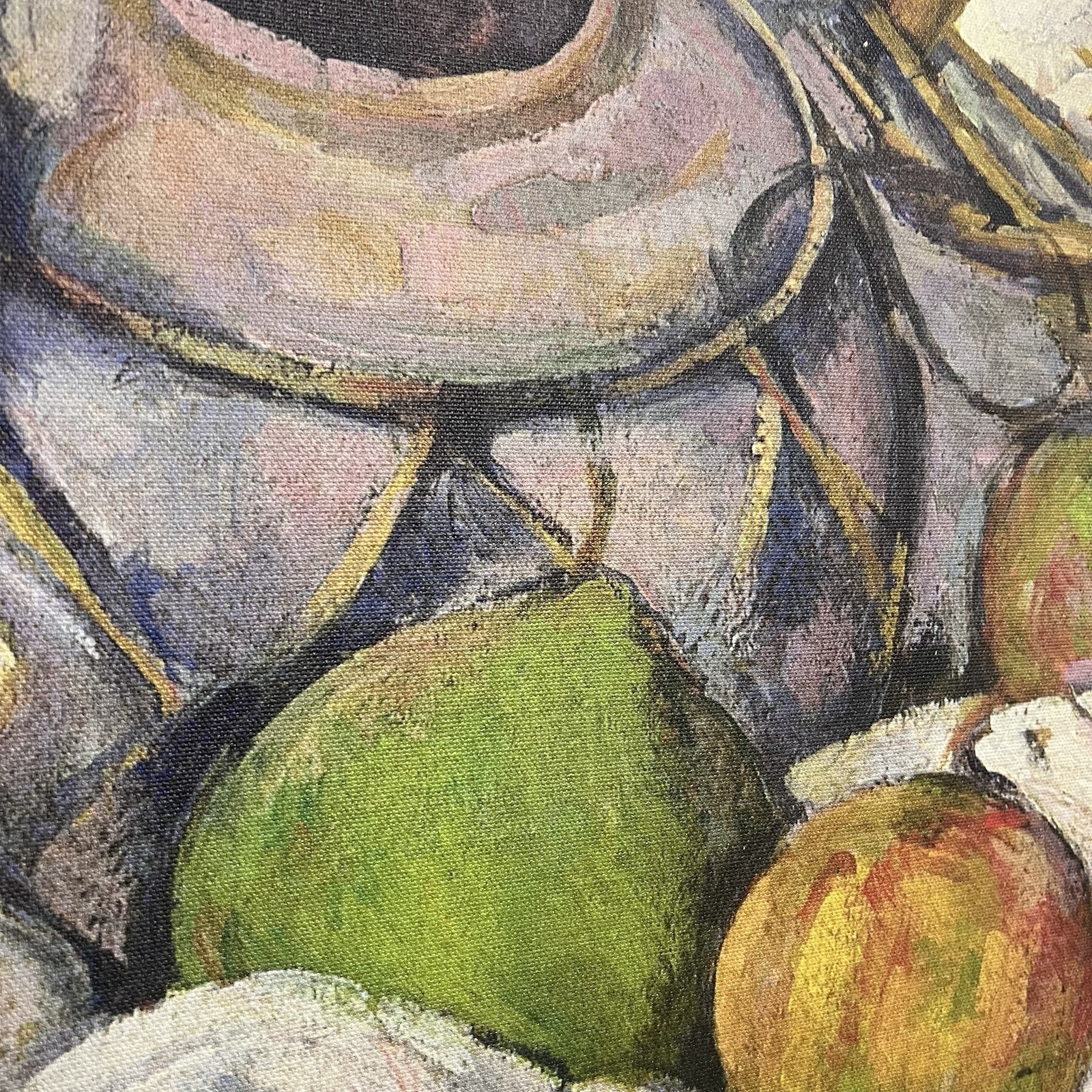 Paul Cezanne’s Still Life With Basket Canvas Painting X-Large 47×1.5×37.75”