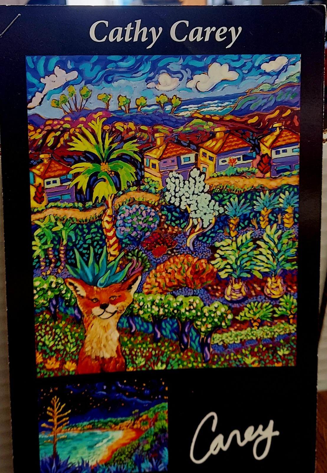 Cathy Carey Conremporary Expressive Artist 2014 Mayan Jaguar Oil On Canvas