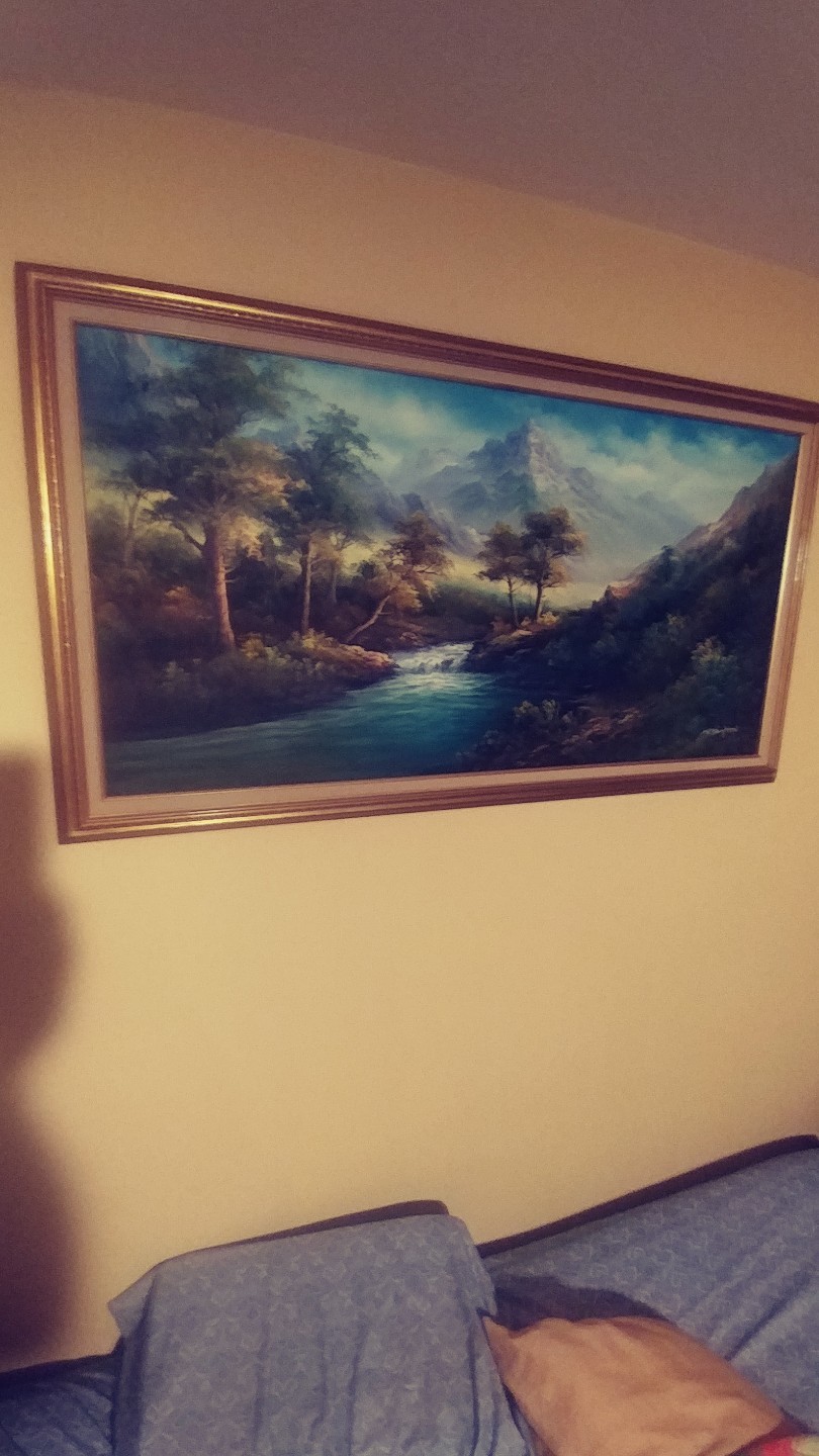 ORIGINAL OIL PAINTING BY R.DANFORD 1960?