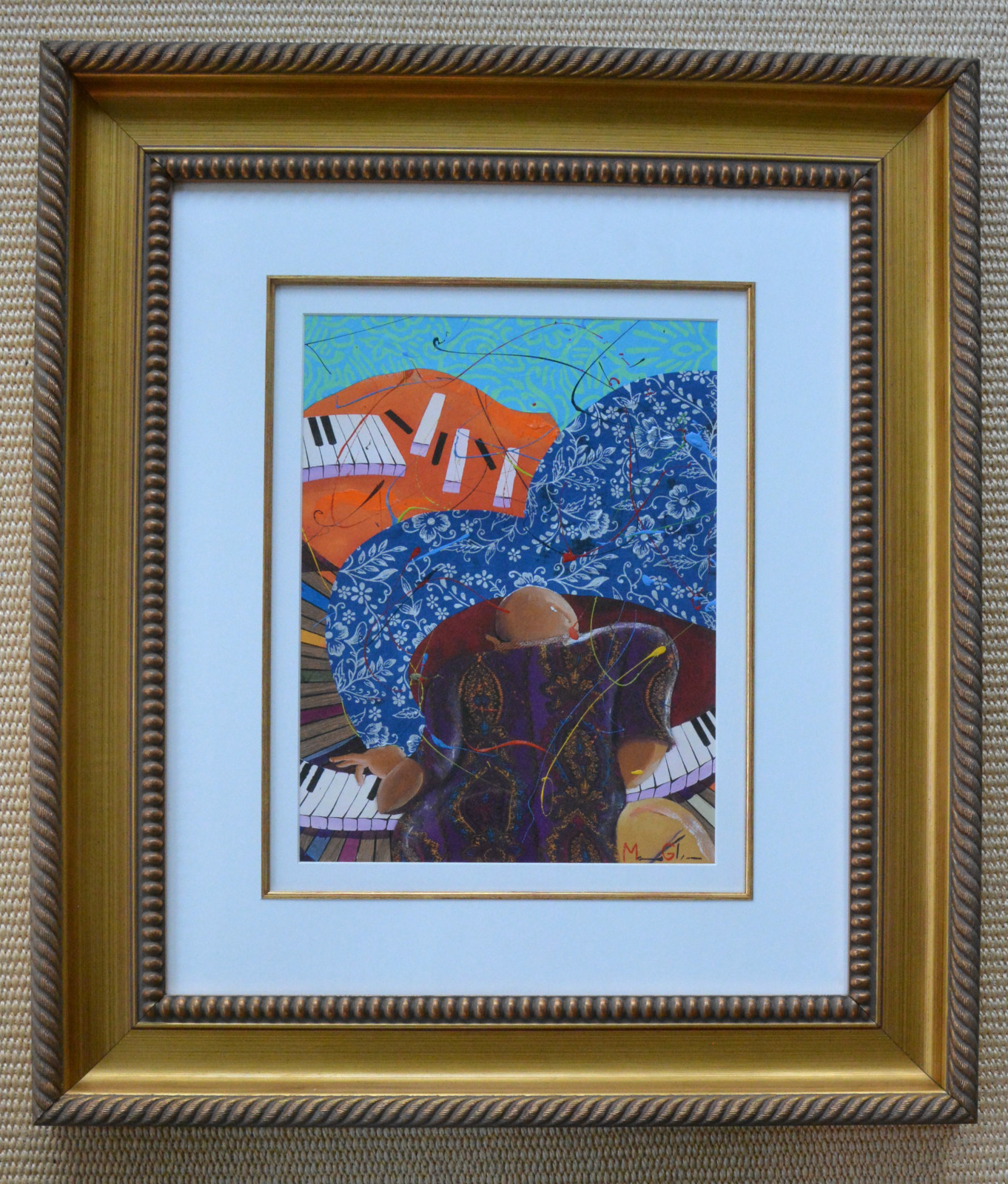 Marcus Glenn ORIGINAL PAINTING, Canvas, Signed, With Park West Documents!