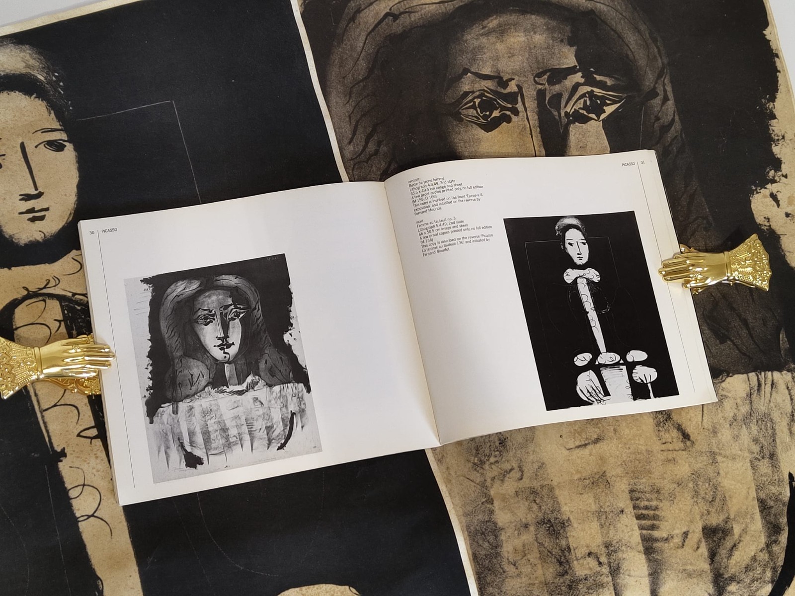 Official Picasso Fine Art Window Cards Waddingtons Gallery + Price List & Book