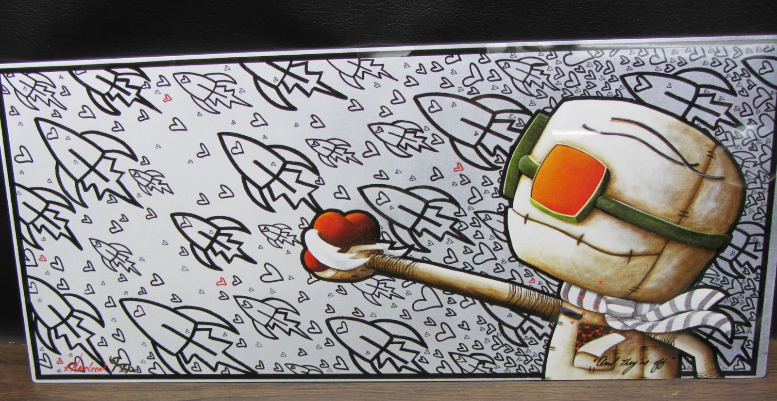 And there off Metal Art Print, by Fabio Napoleoni 9×21 6/350