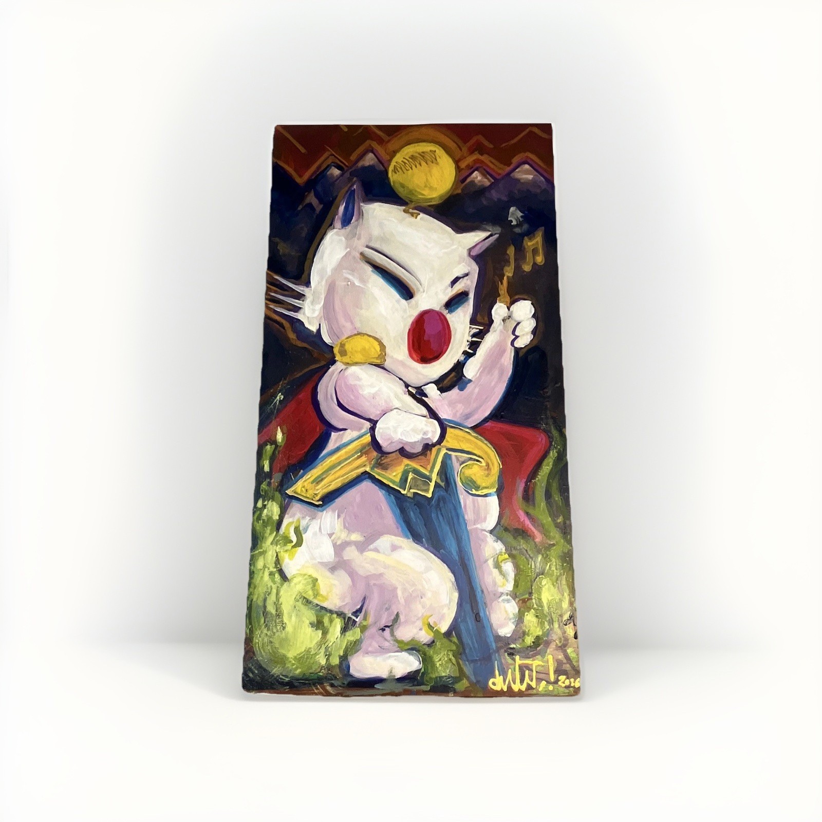 Let’s Dance!- Original Final Fantasy painting by Dan Levitre