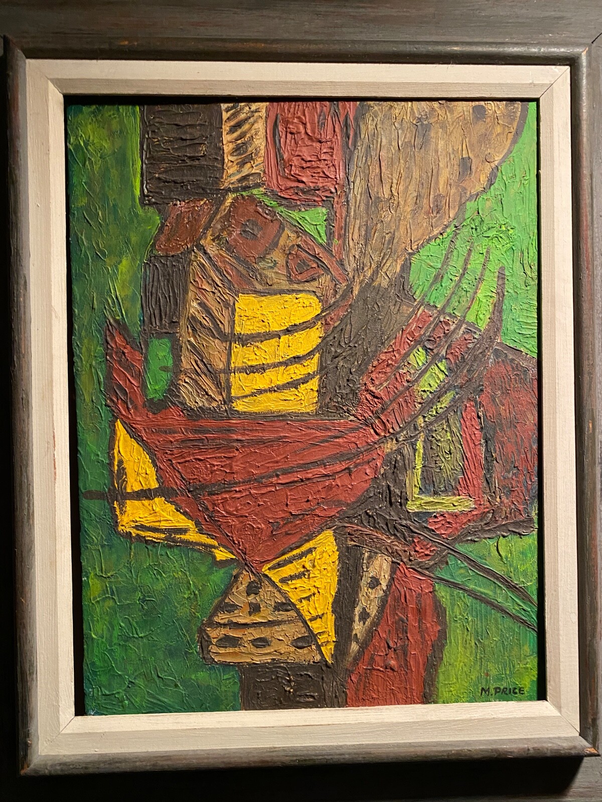 EARLY NYC ABSTRACT EXPRESSIONIST Exhibited 9th St Show and many, many more