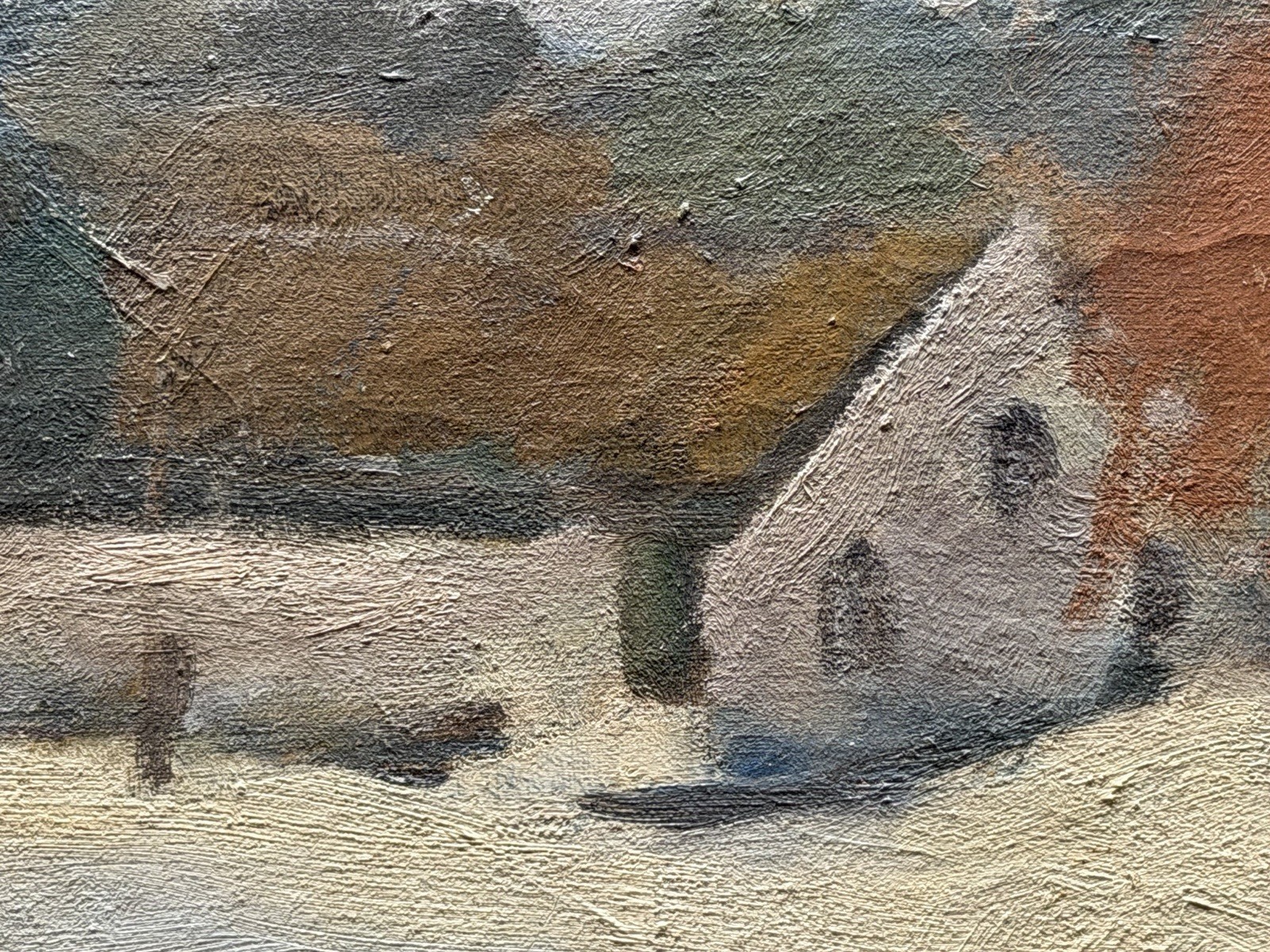 Fine Danish Denmark Winter Landscape Attributed to Claus Johansen (1877 – 1943)