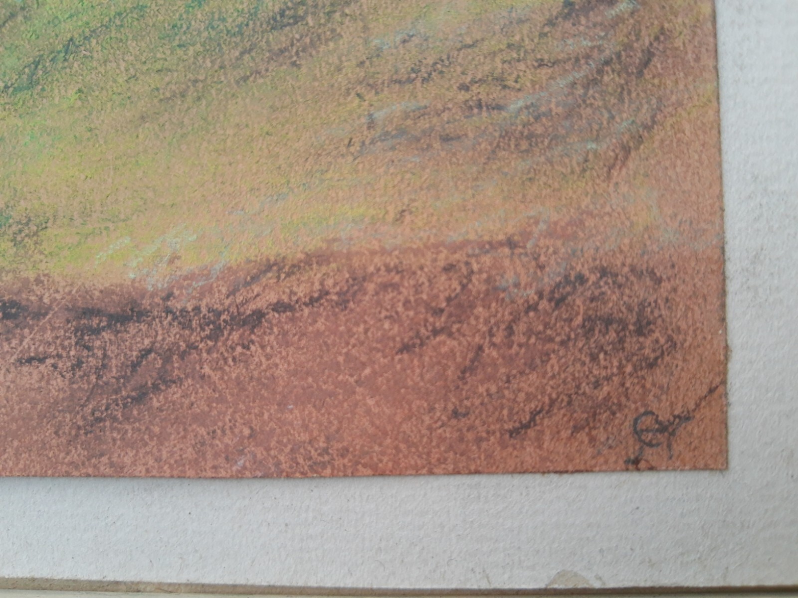 Landscape on the Upper Rhine Lake Constance Black Forest signed EY Edmond YARZ? EDMOND YON ?
