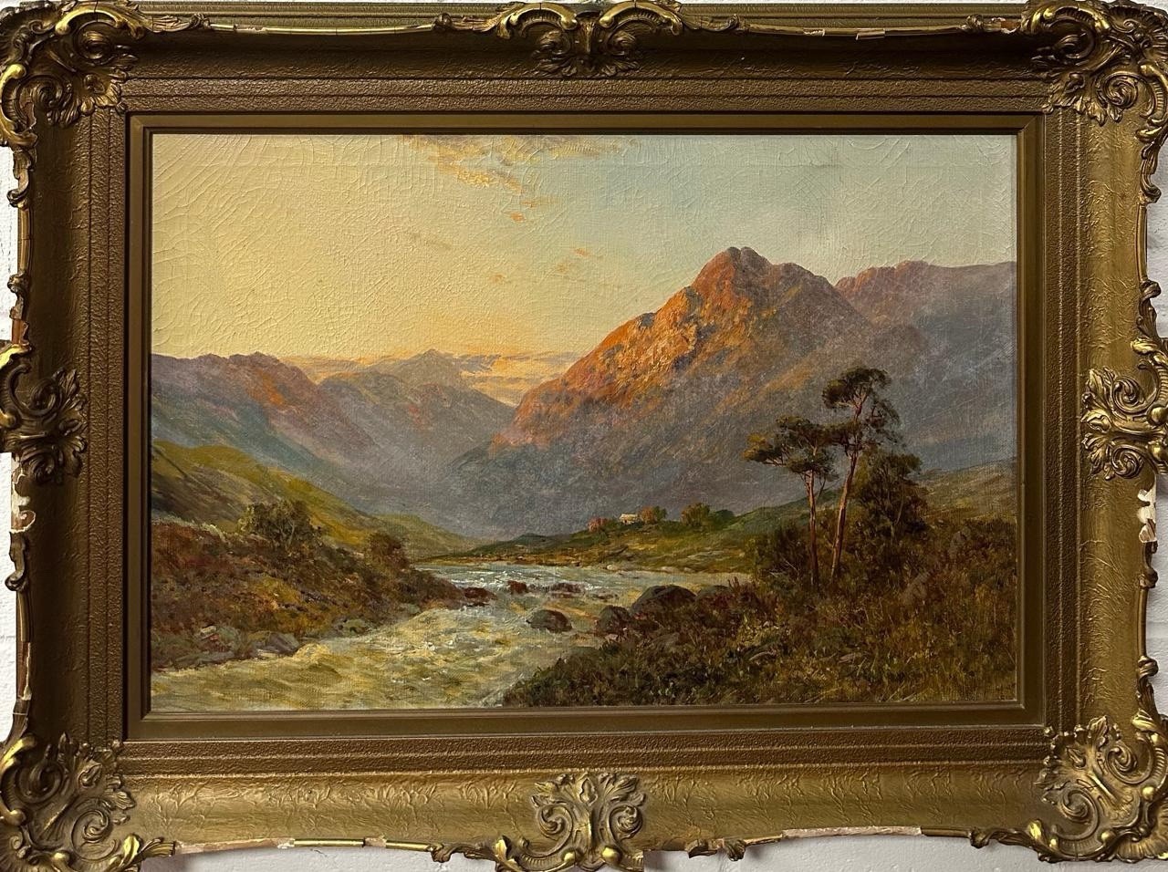 Francis E Jamieson (1895-1950) : Allan Water, nr. Stirling, Oil On Canvas