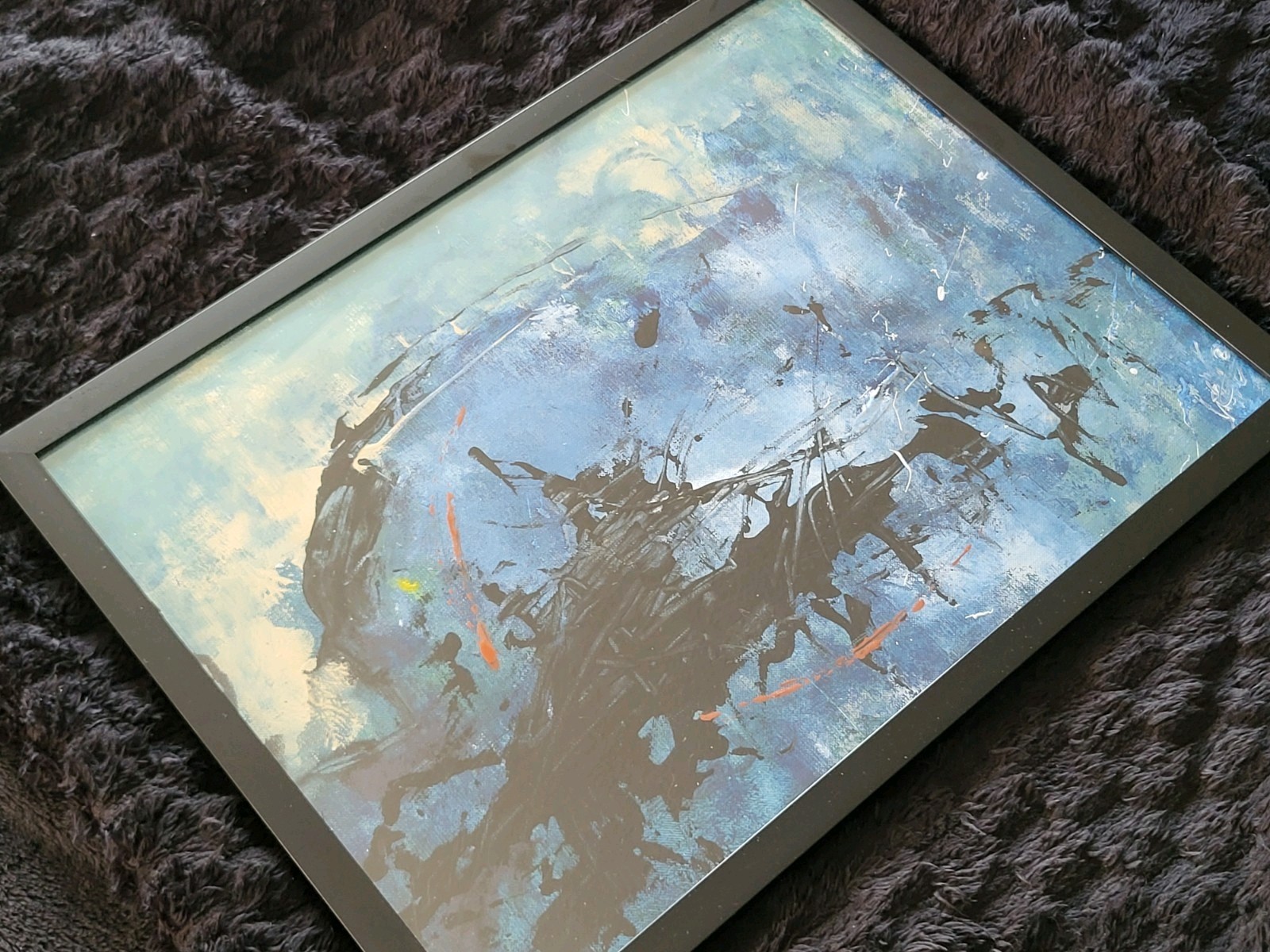 Original Deep Modern Contemporary Abstract Piece