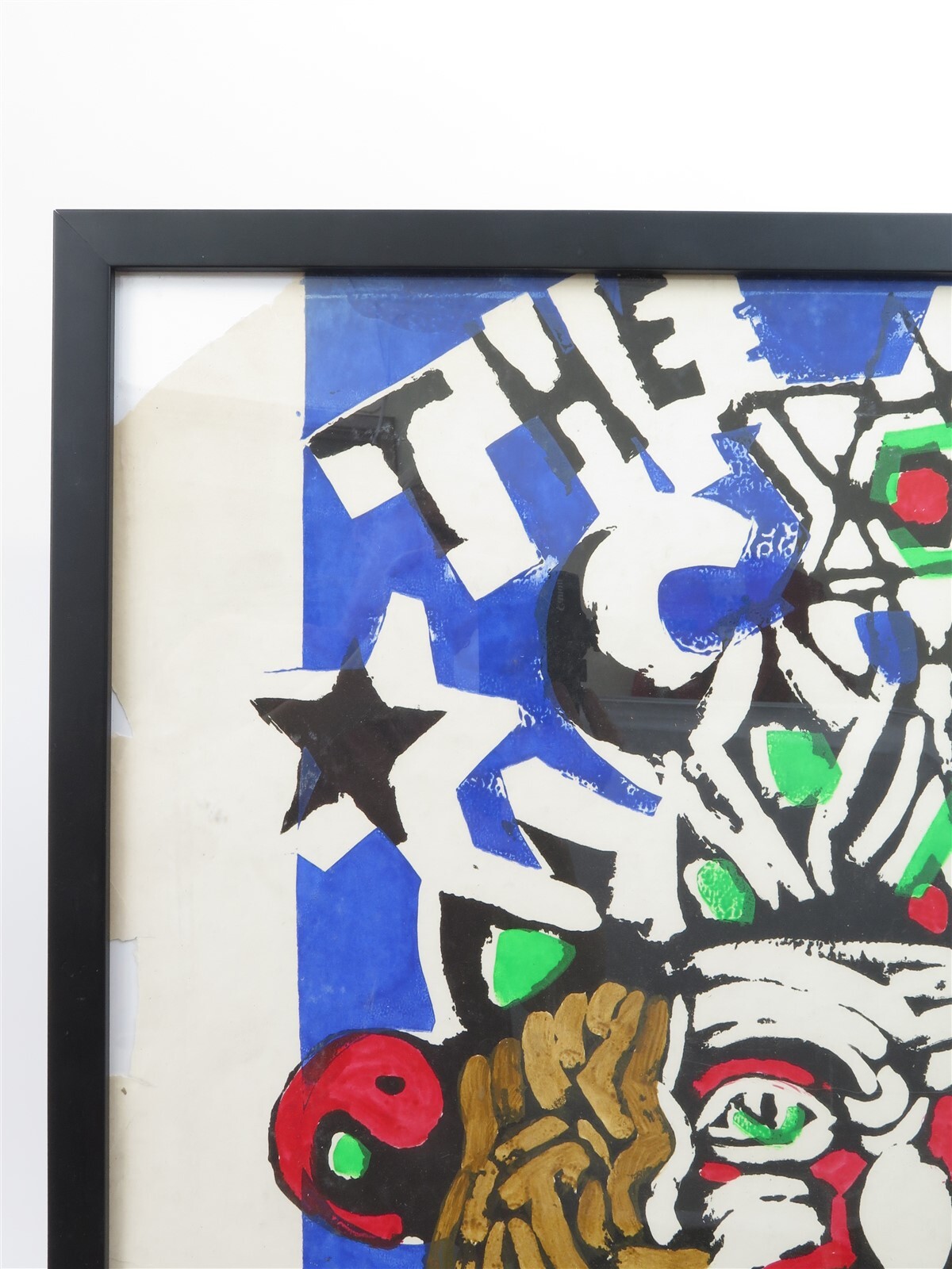 Original Artowrk «The King» by Outsider Artist William Brun 23.5″ x 29.75″