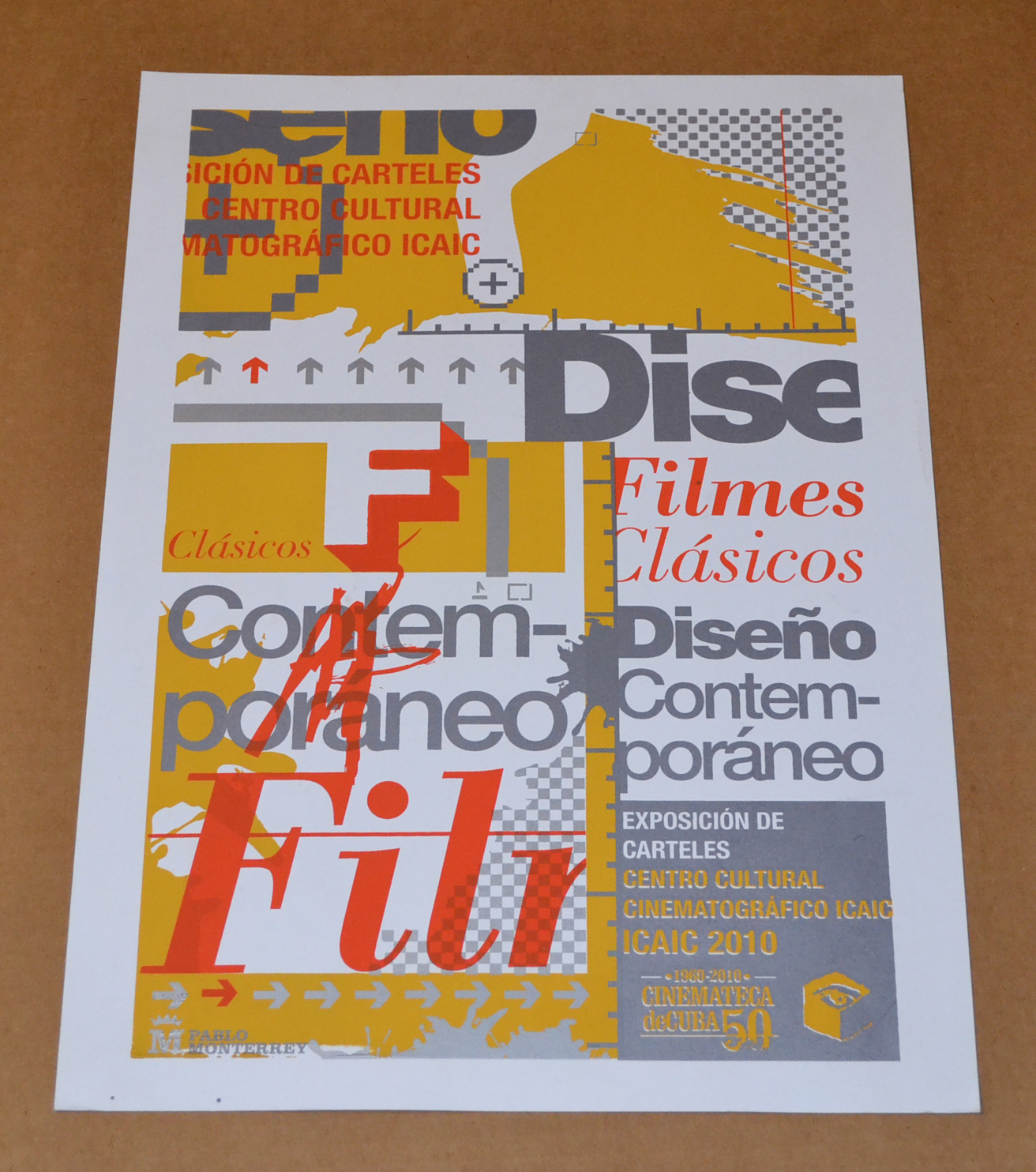 Collectible Serigraph.Cuban Graphic Design art.ARTE Cubano.Havana Carteles Expo.