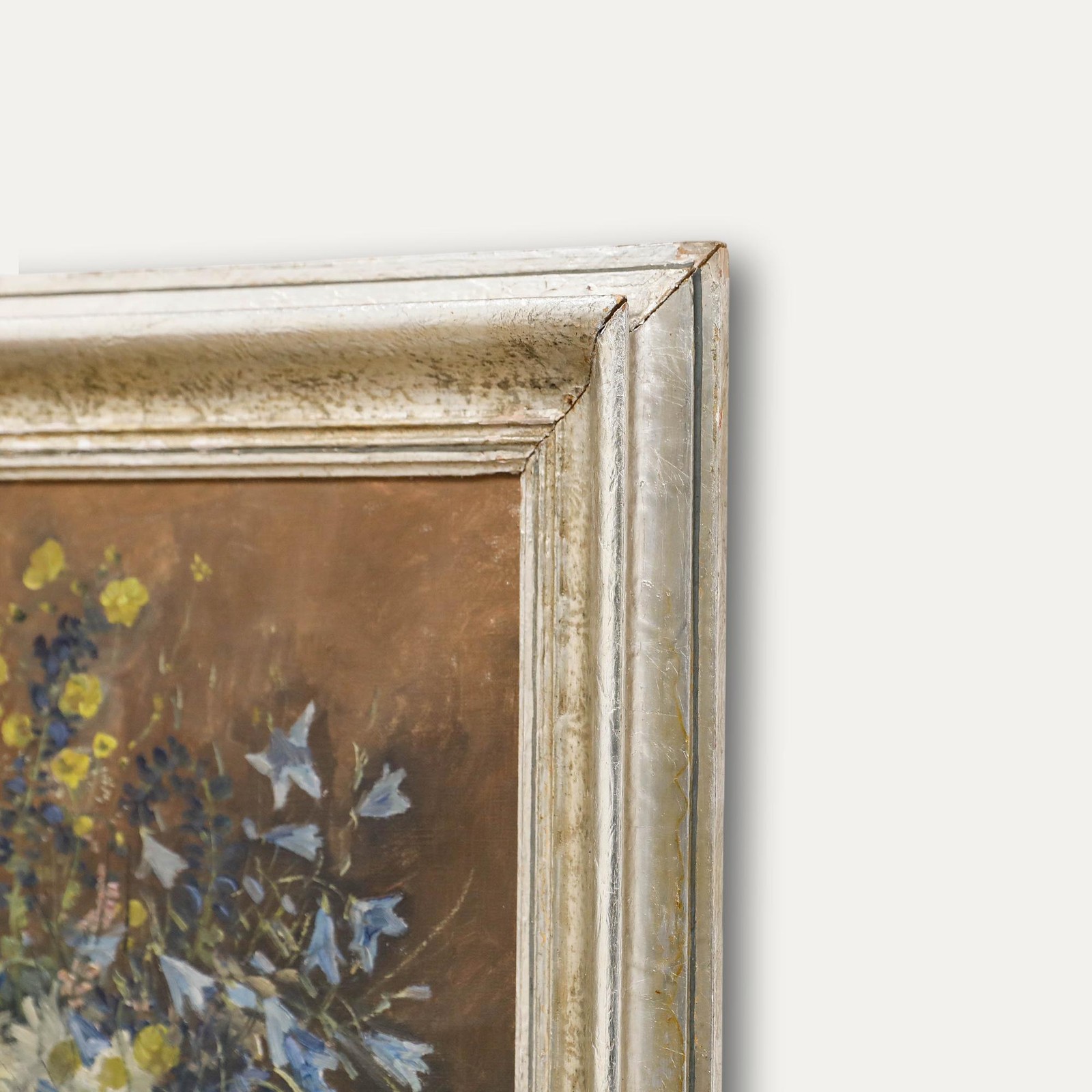 Hermann Umgelter (1891-1962) – Framed Oil, Bouquet of Daises & Wildflowers