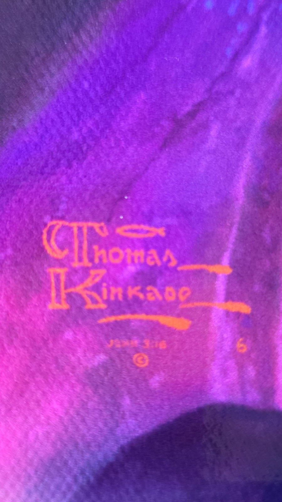 Thomas Kinkade ~ Disney ~ The Lion King 12×18 Publisher Proof Oil on Canvas
