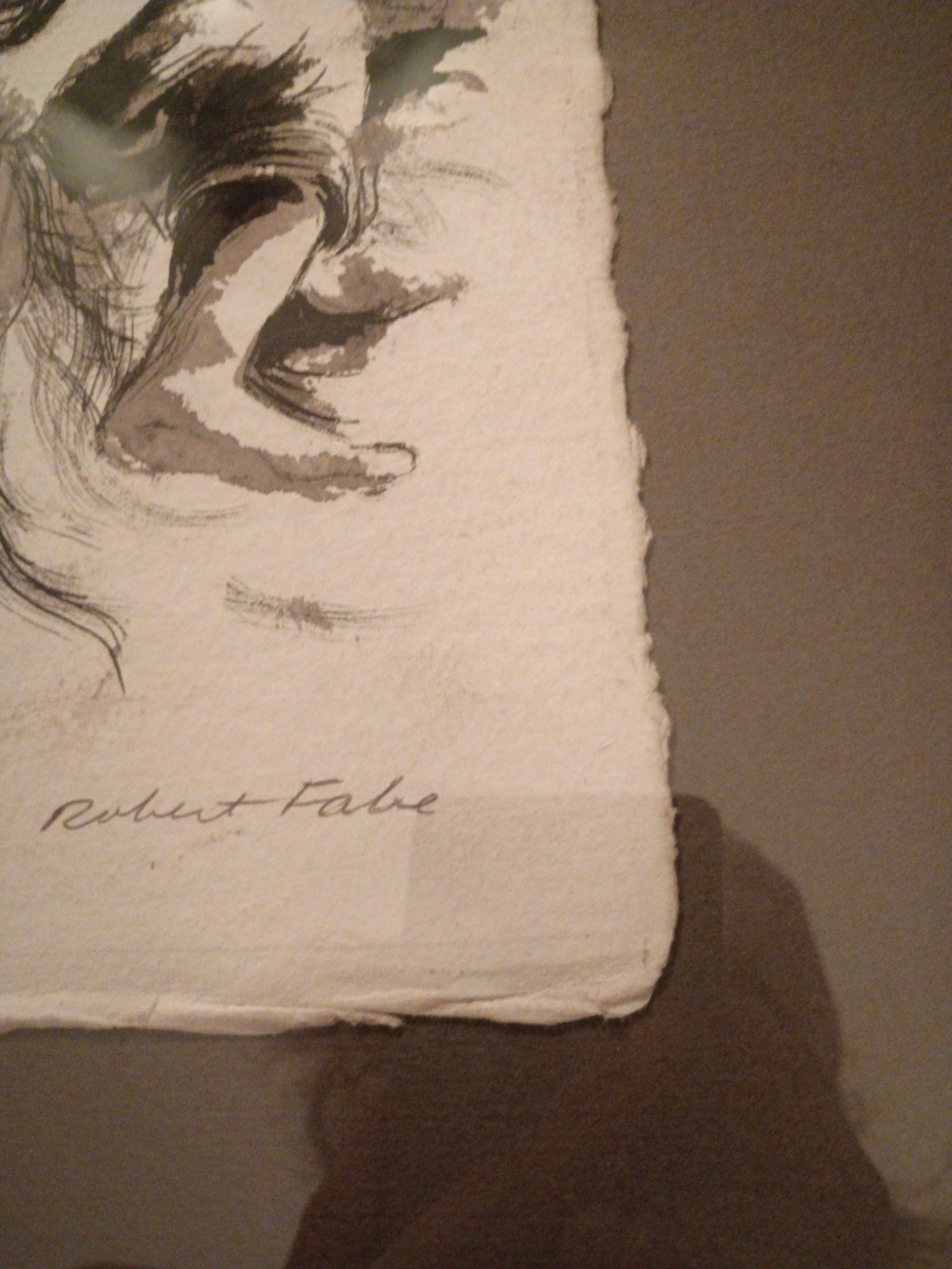 Robert Fabe Original Work. Signed Not A Print. By Artist