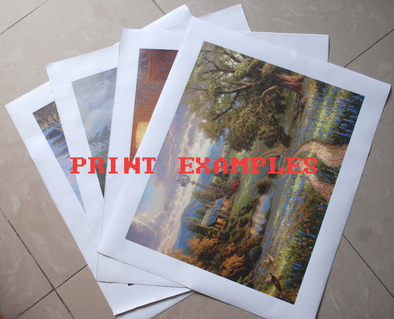 HD Print Beautiful Spring Scenery Oil painting Giclee Printed on canvas P2438