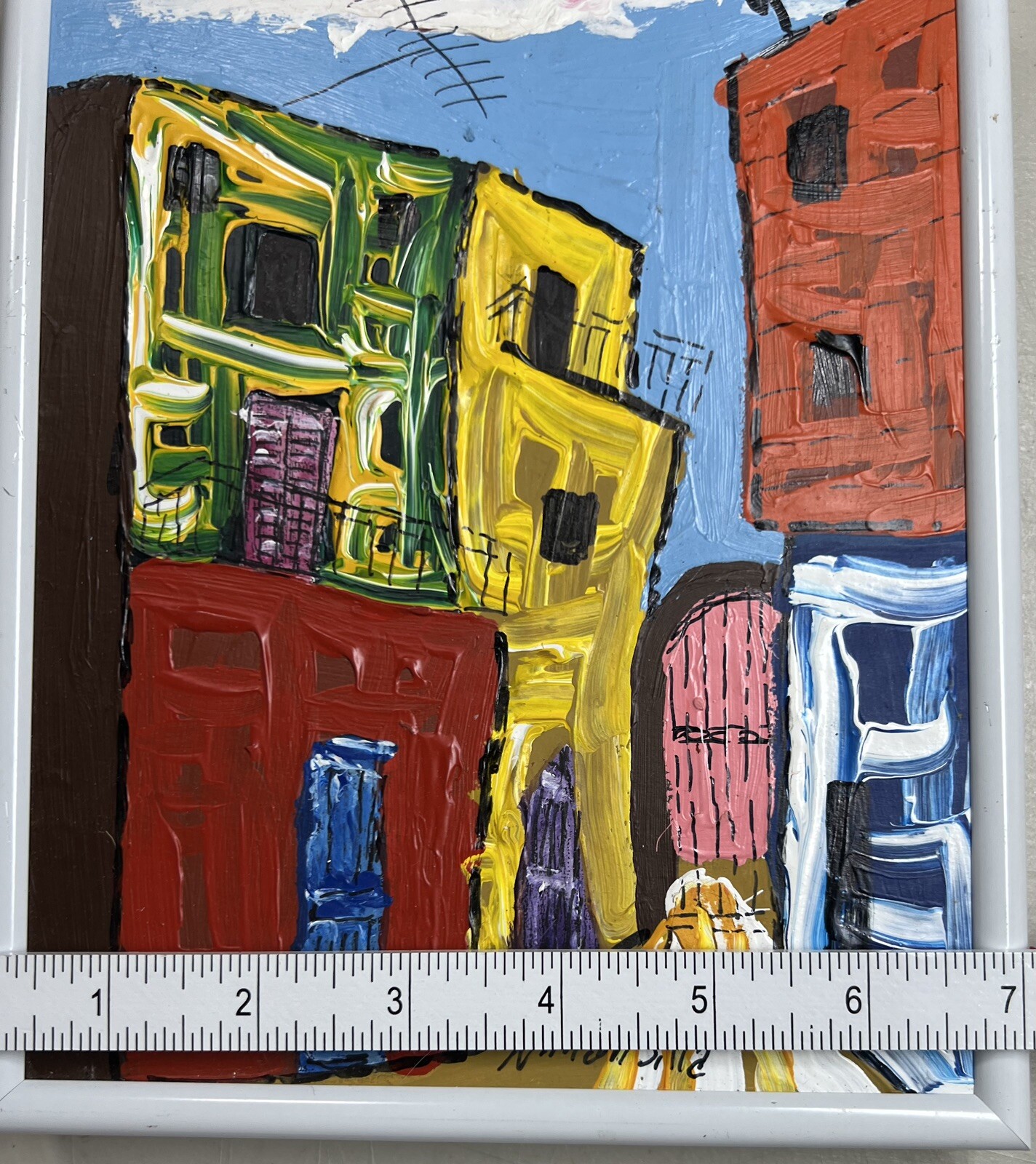 Norberto D Mansilla, Caminito, Buenos Aires, Argentina, Cityscapes Painting
