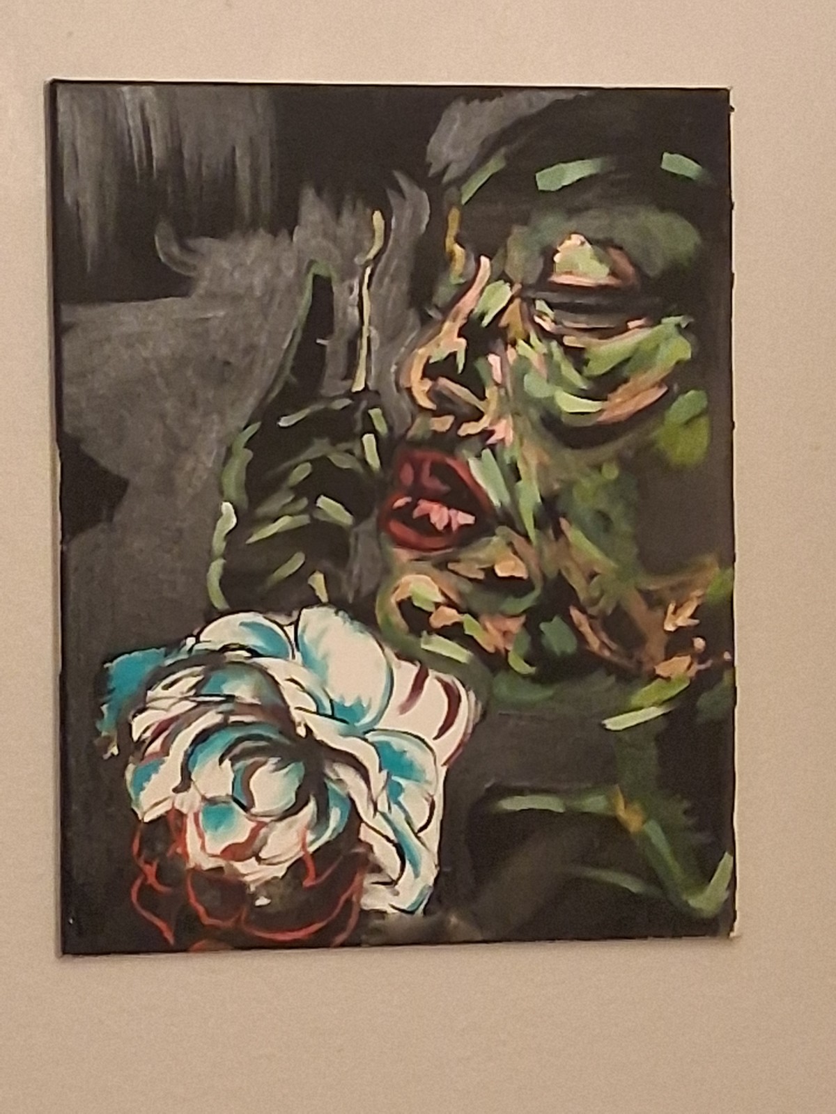 Rare 1 of 1 Painting. Signed by Artist by The Artist