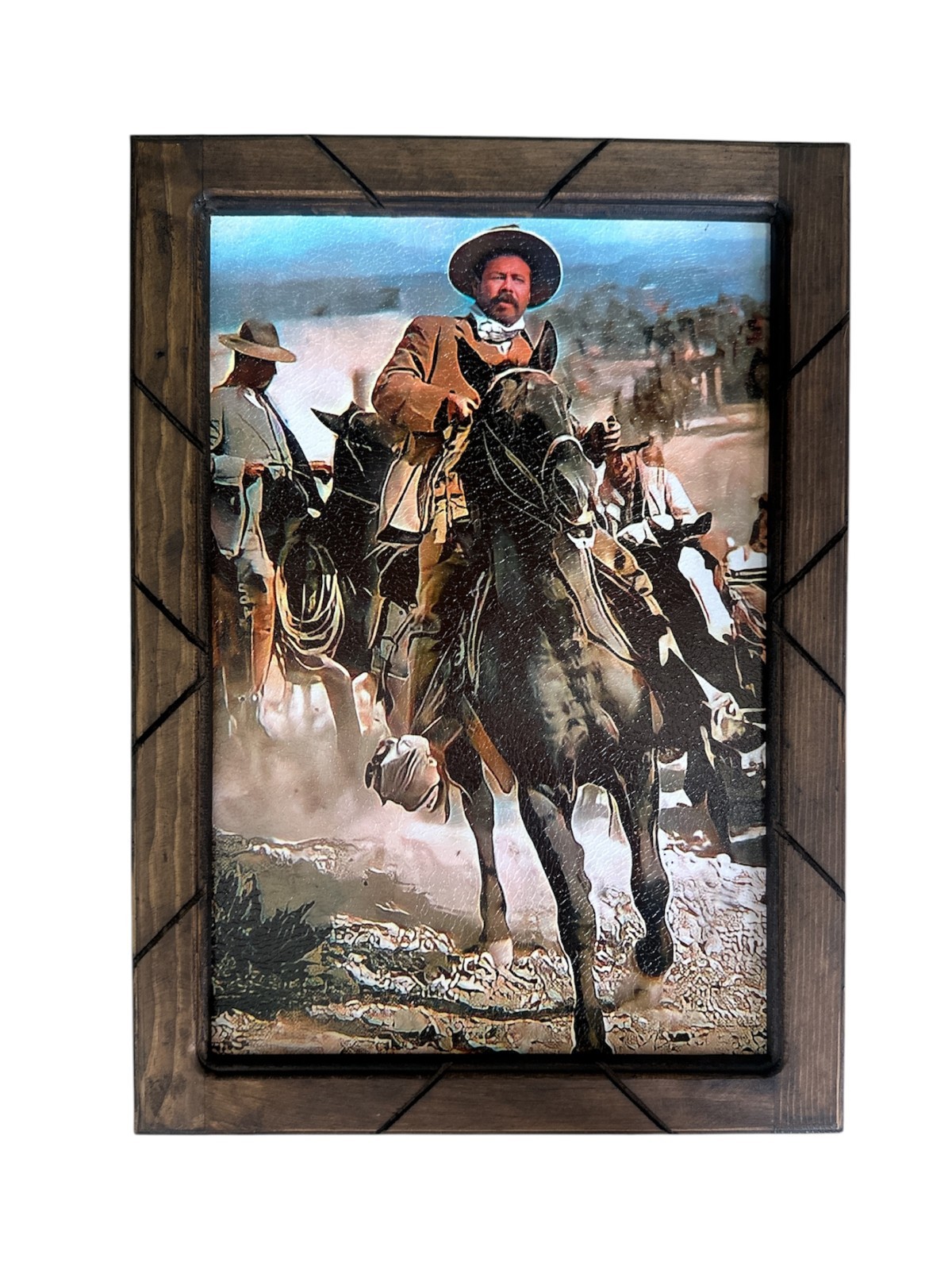 FRAMED PRINT Wood Frame, 18″ X 13″, 1ST QUALITY , Pancho Villa