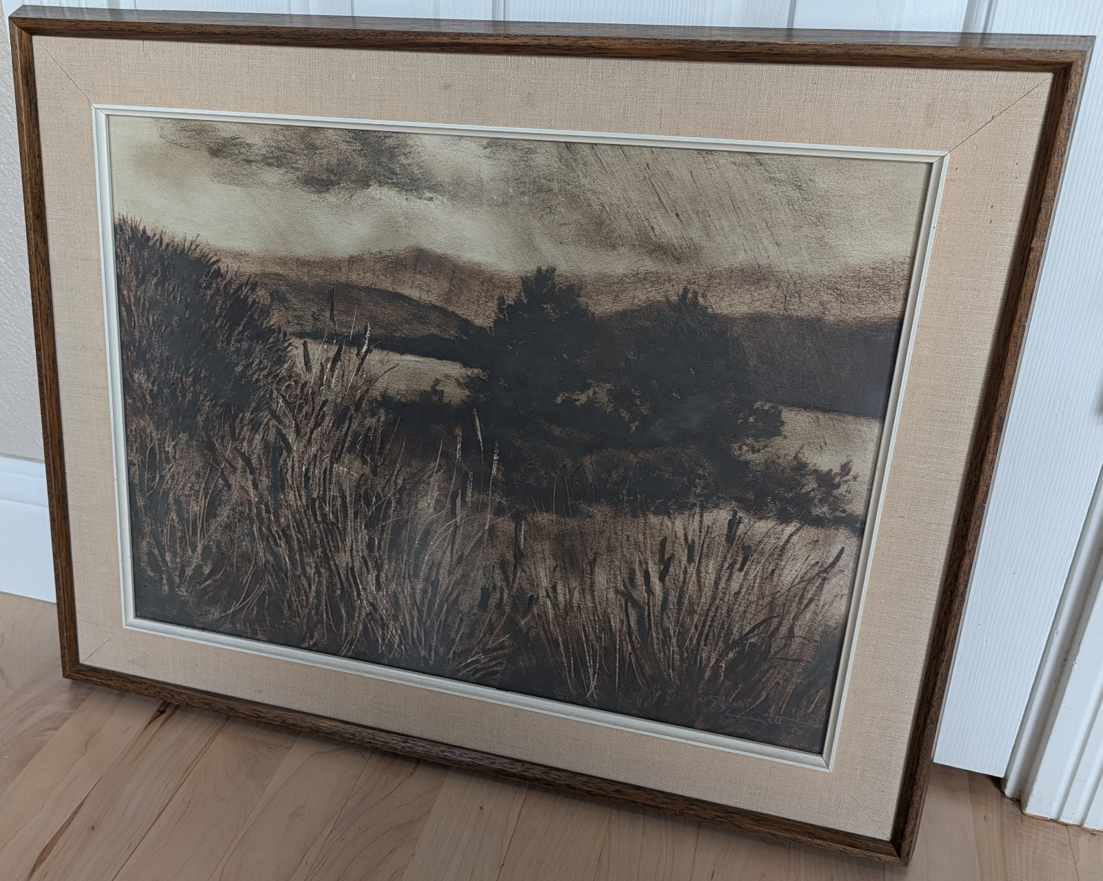 Vintage Original Landscape by Listed Artist Eugene Peart Bennett (1921 – 2010)