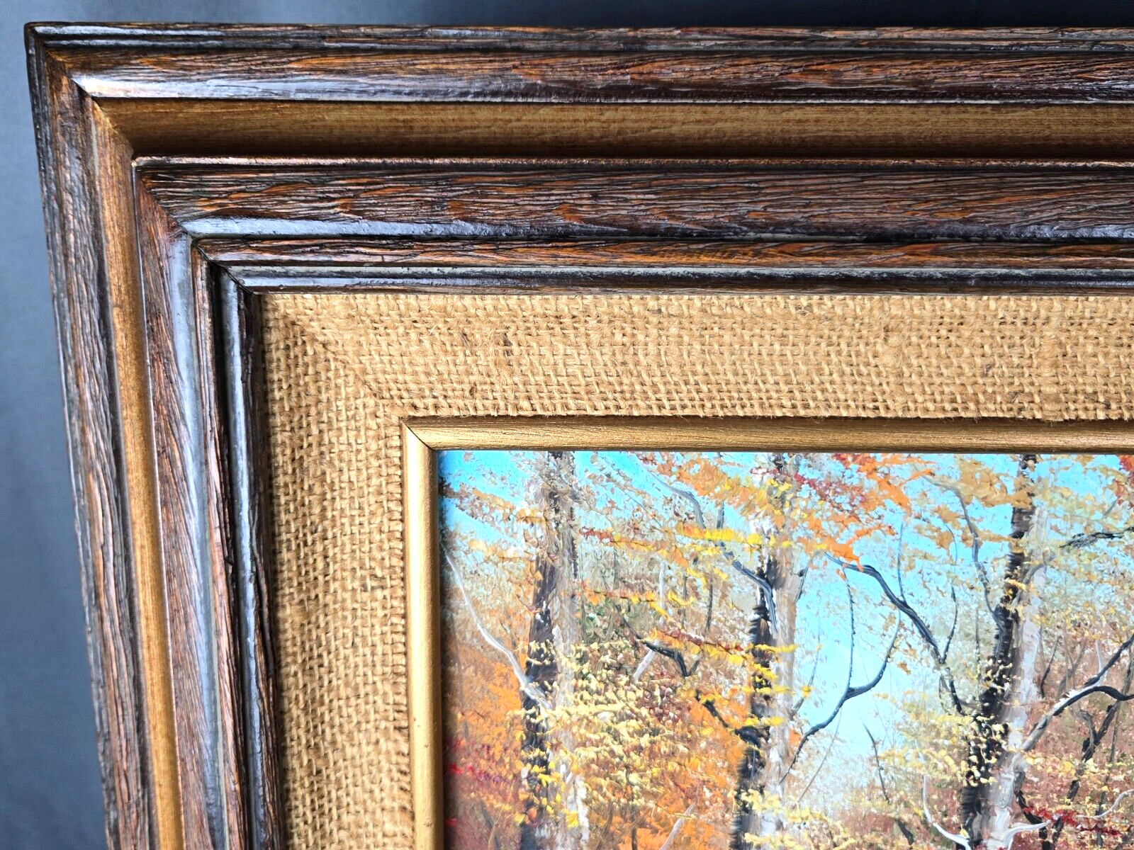 Hielene Furlong, Indiana oil painting Beck’s Mill, Salem, IN 16″ x 20″ landscape