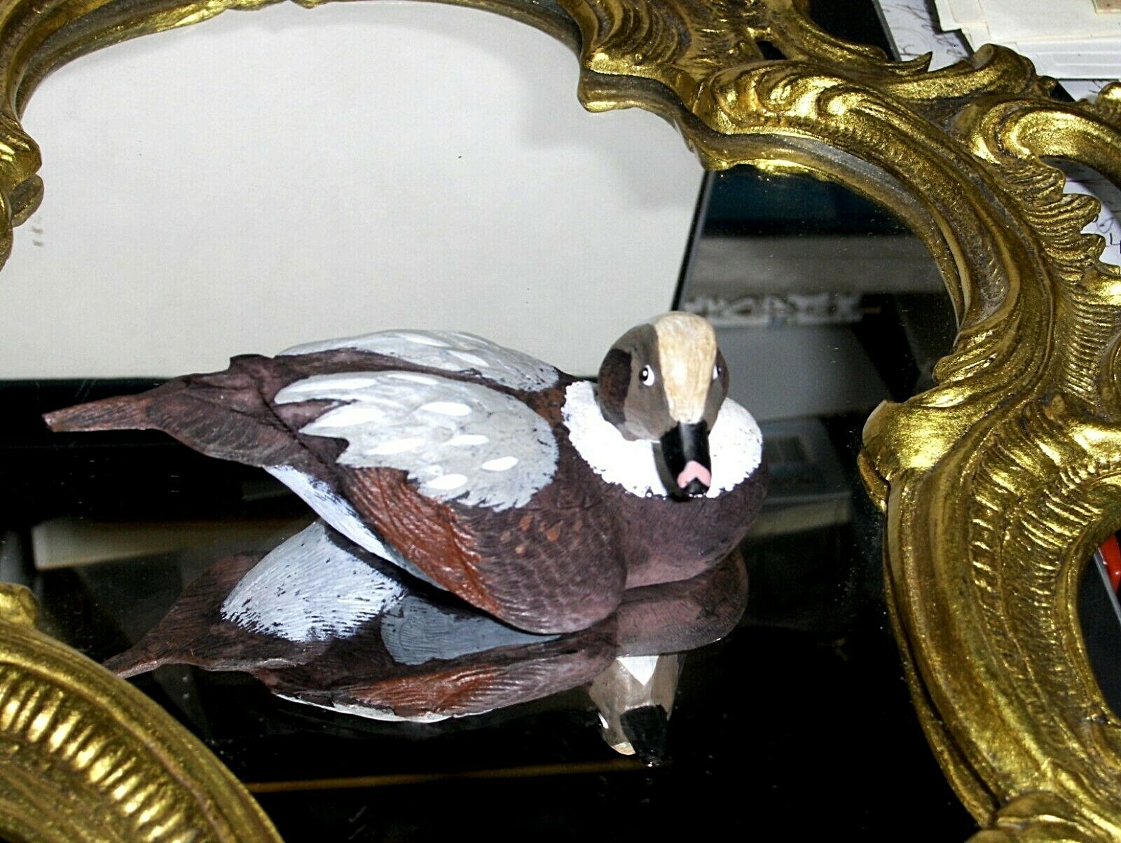 Little Wild Duck Gorgeous Hand Painted Decoy Art Nature’s Window R. Desjardins