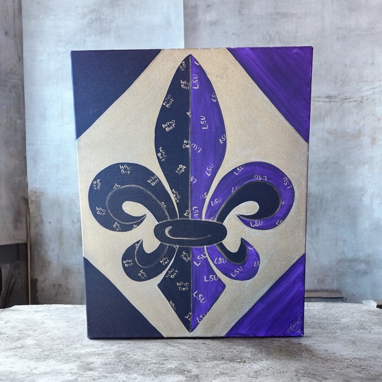 Michel 2010 Sant And LSU Paint