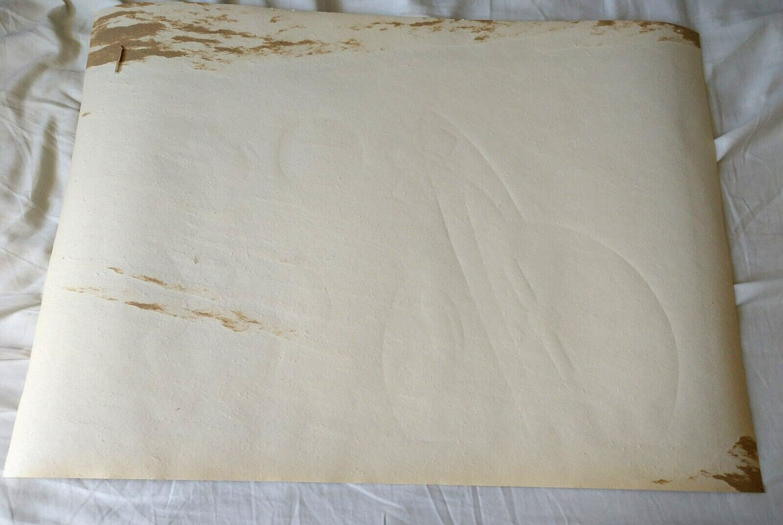 Satellites View Saturn Jupiter Postage Stamp Original Artwork Painting on Paper