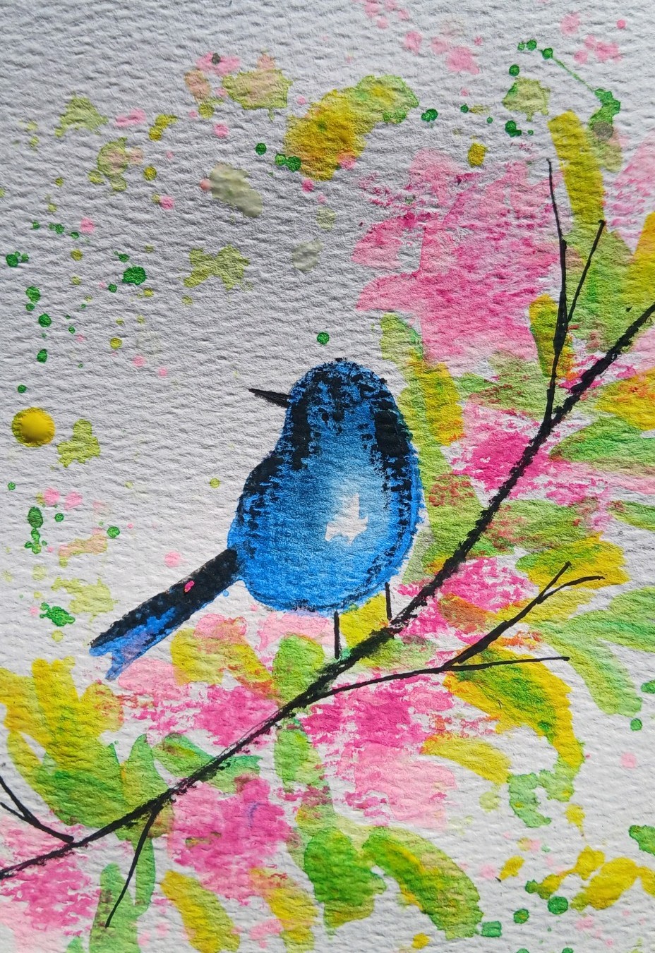 Art Mixed Media Art 4x6in