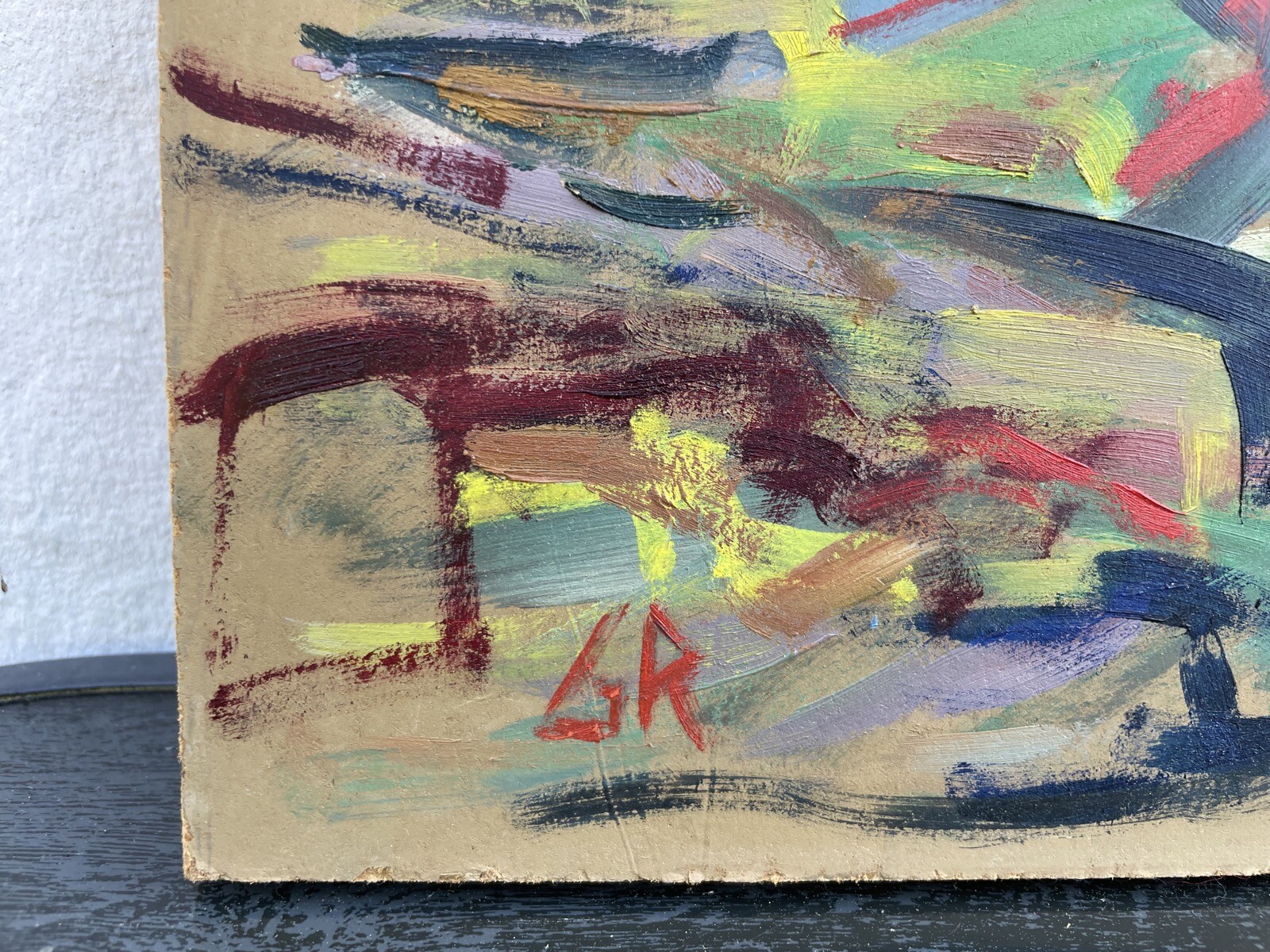 Gert Rasmussen Expressive Landscape Denmark 51x35cm