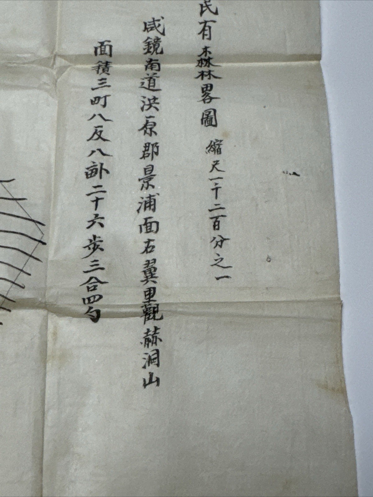 Antique Hand Drawn Map Topographical Chinese Japanese Korean Collection HISTORIC