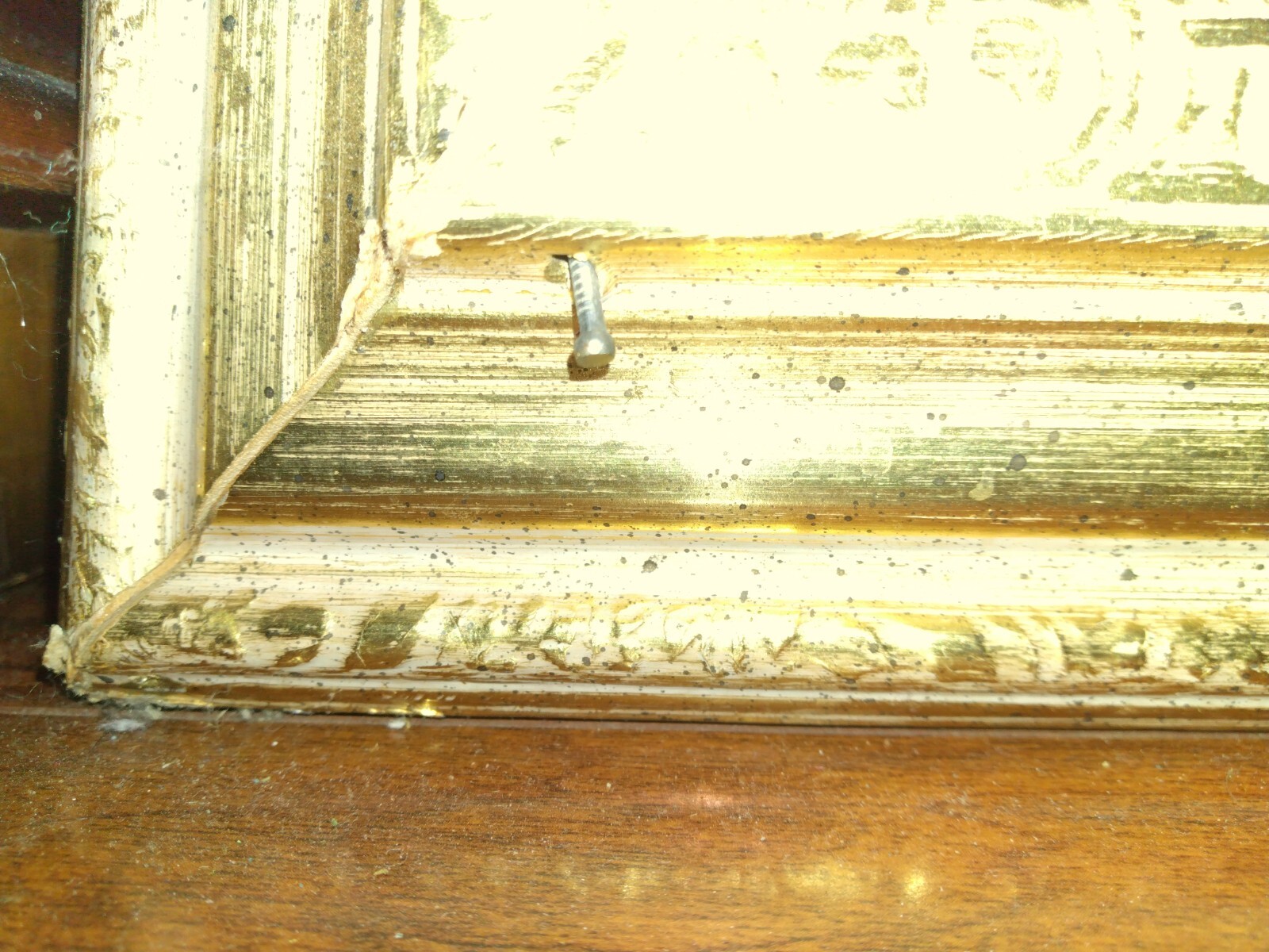 Big large beautiful vintage MCM shabby chic 1950’s 1960’s framed painting woman