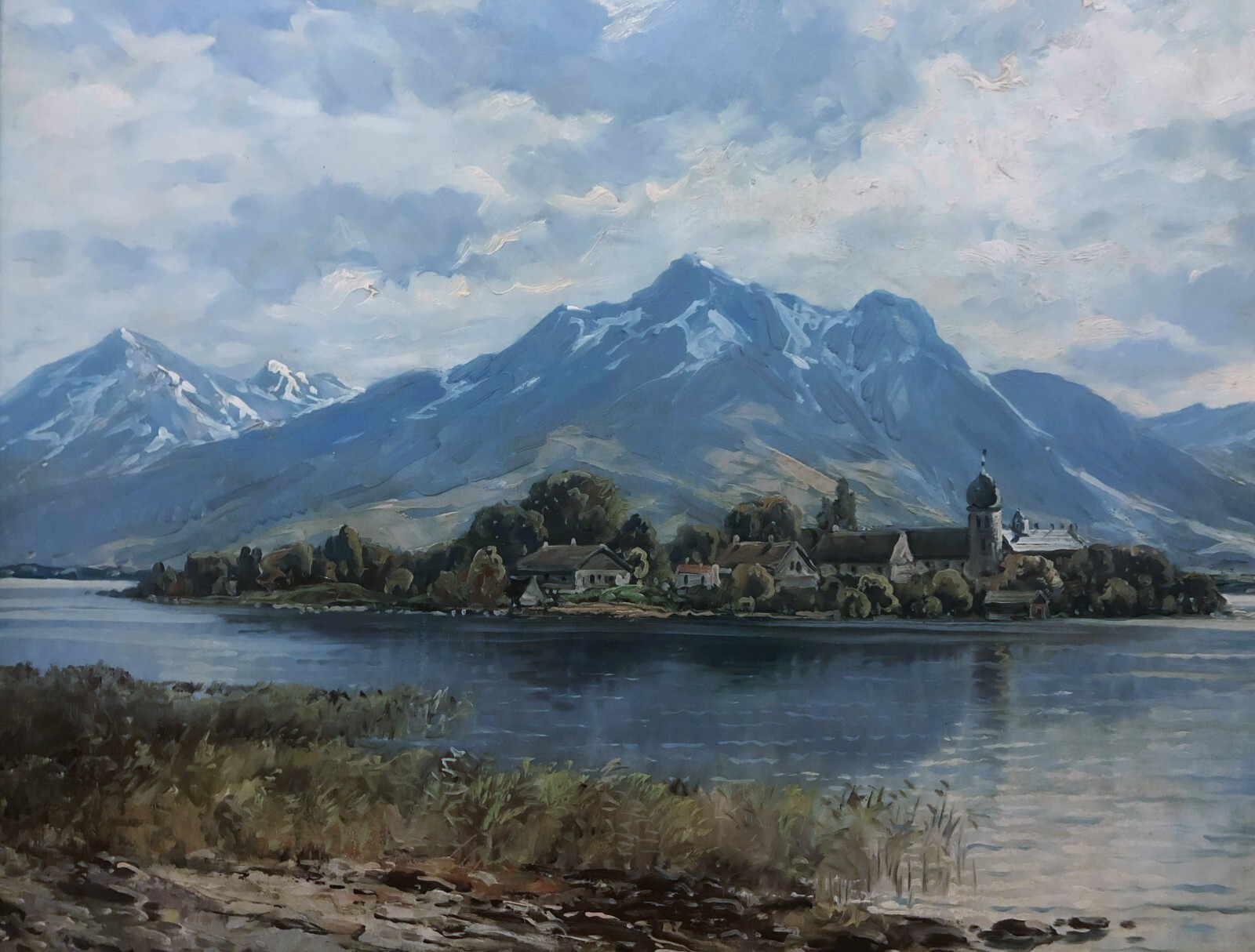 Alexander Schultz (Norwegian 1901-1981) Original Oil Painting Signed