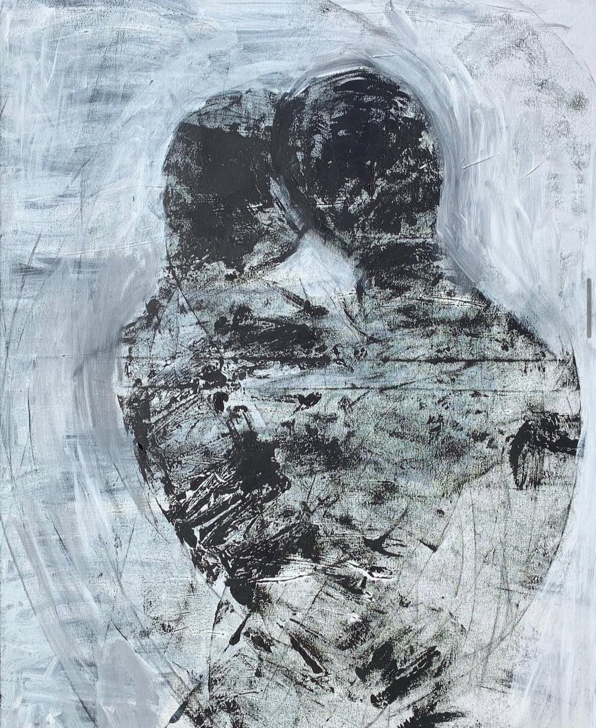 Original Painting By Chris Butler “Picture This” Acrylic On Canvas 40×30