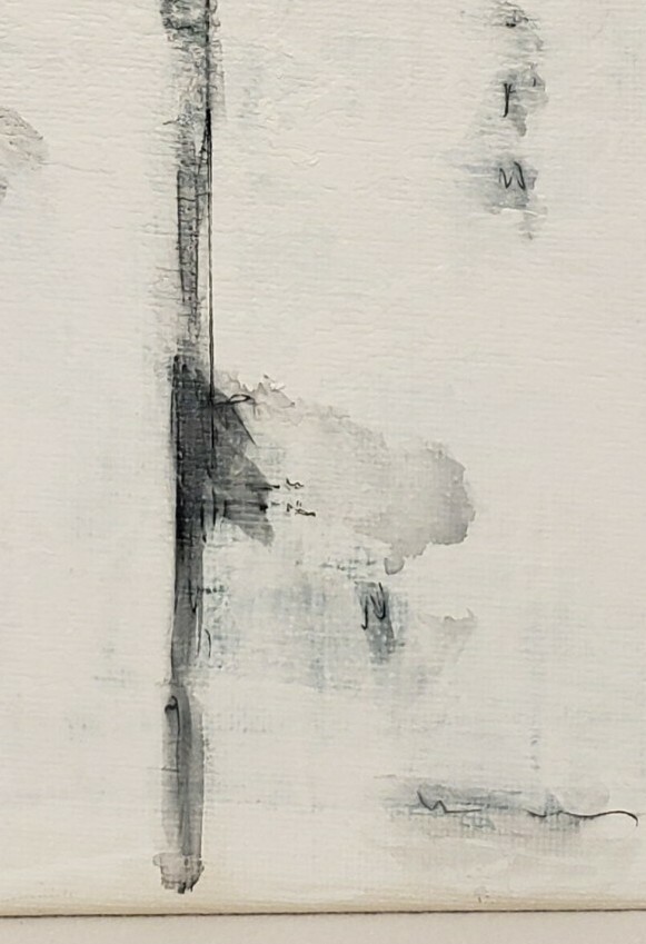 No.975 Original Abstract Modern Minimal Urban Industrial Painting By K.A.Davis