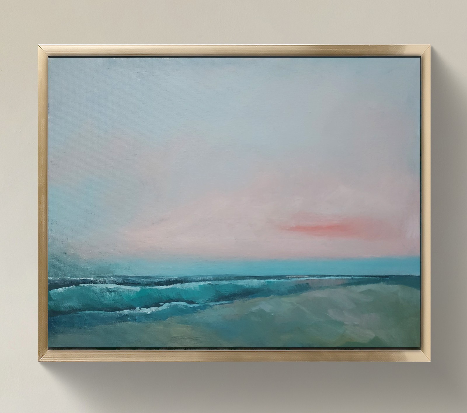 Original Impressionist Painting on 11 in x14 in Canvas – Signed by the Artist